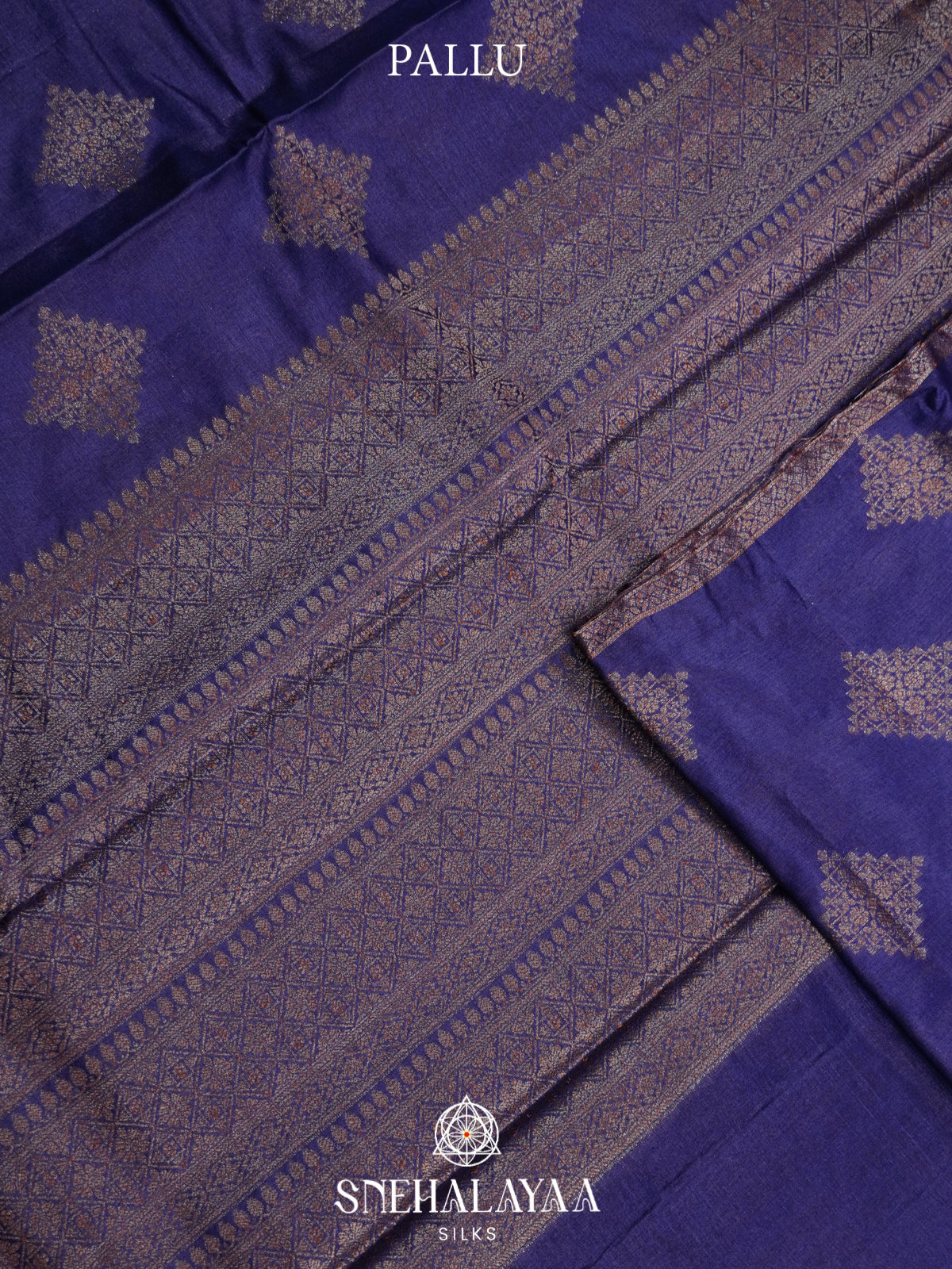 Purple Tussar Saree