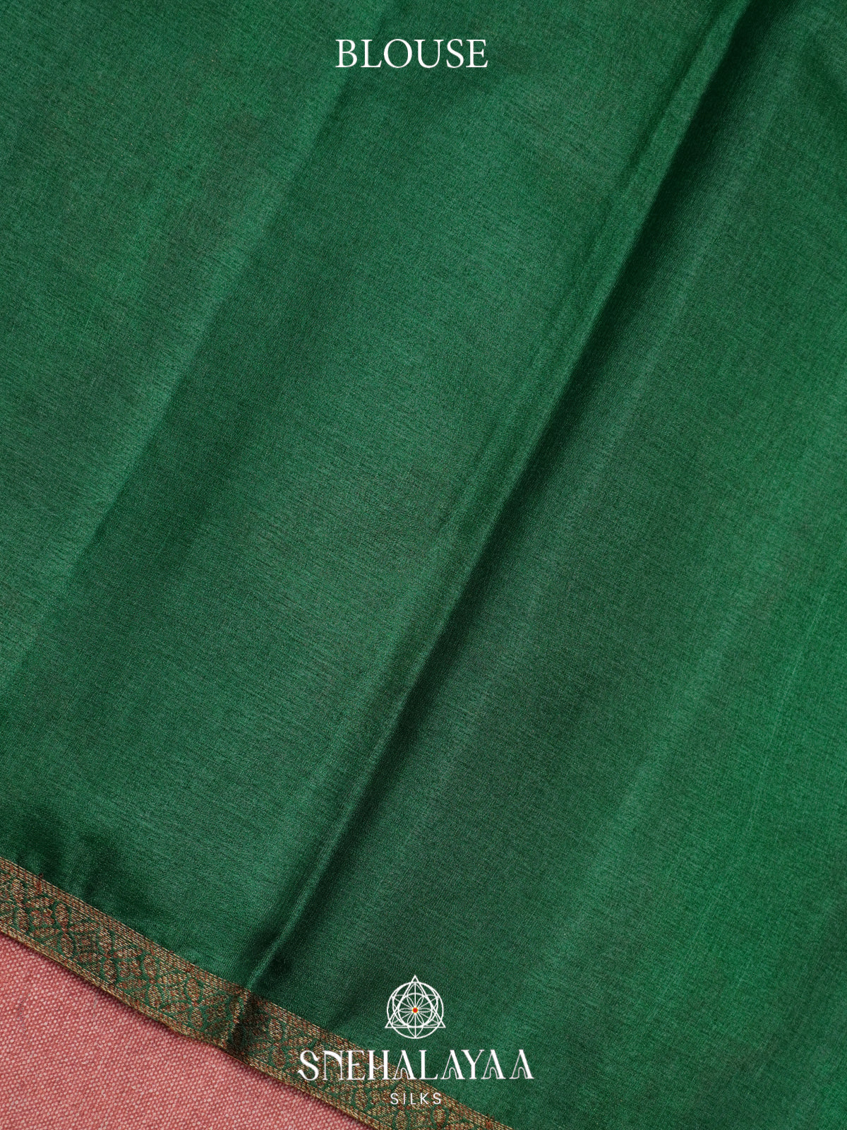 Green Tussar Saree