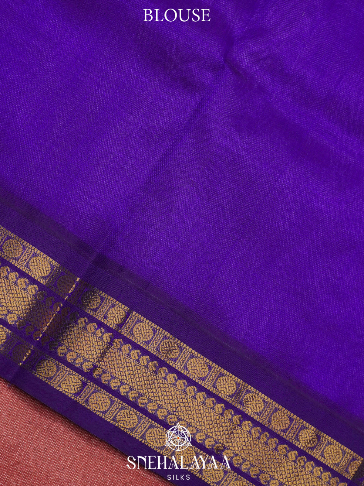 Lilac Kanchi Silk Cotton Saree