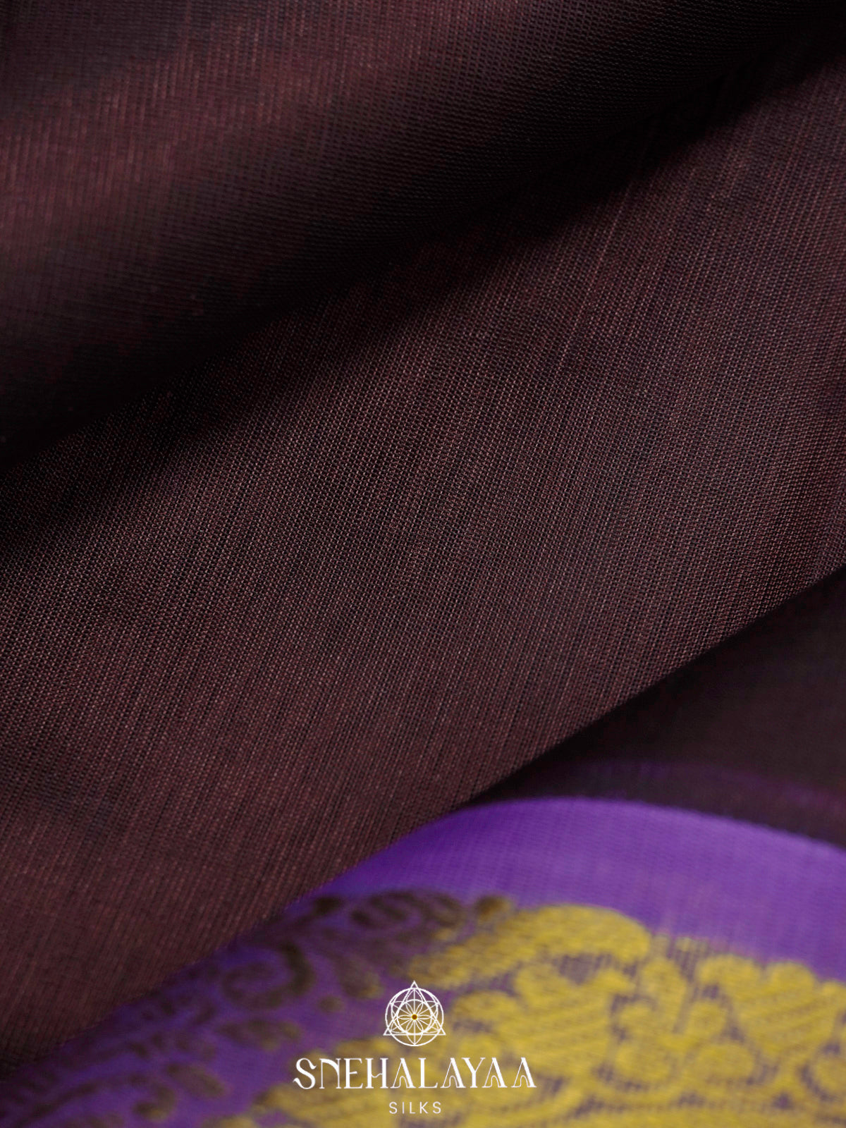 Coffee Brown Kanchi Silk Cotton Saree