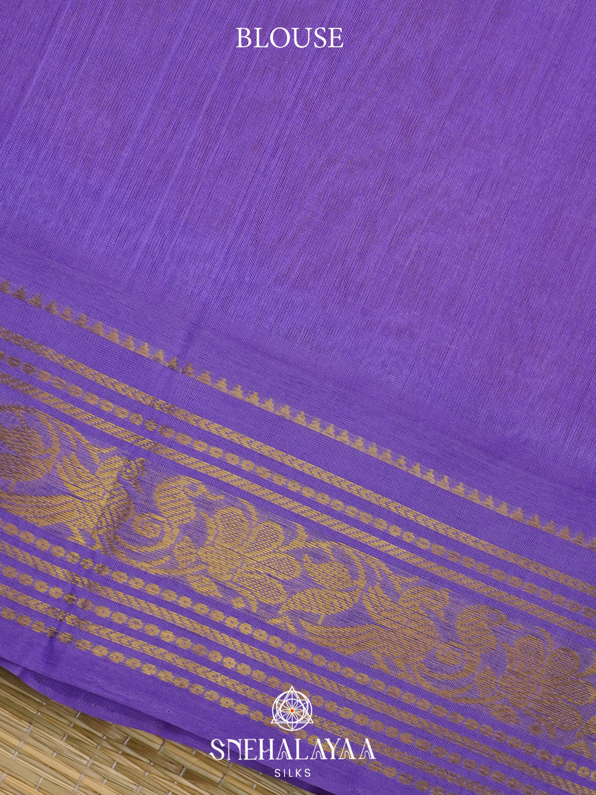 Orange Kanchi Silk Cotton Saree