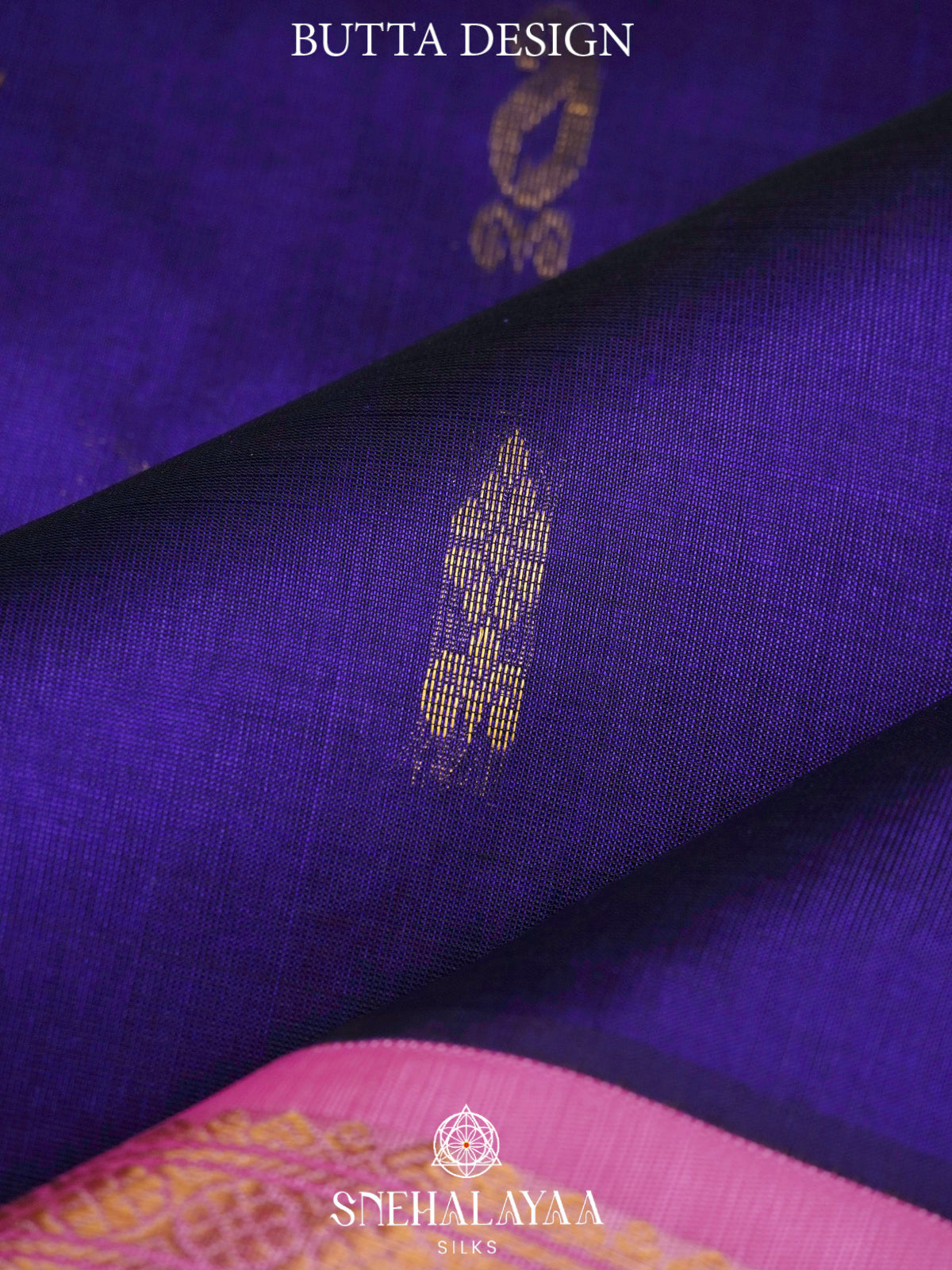 Purple Kanchi Silk Cotton Saree