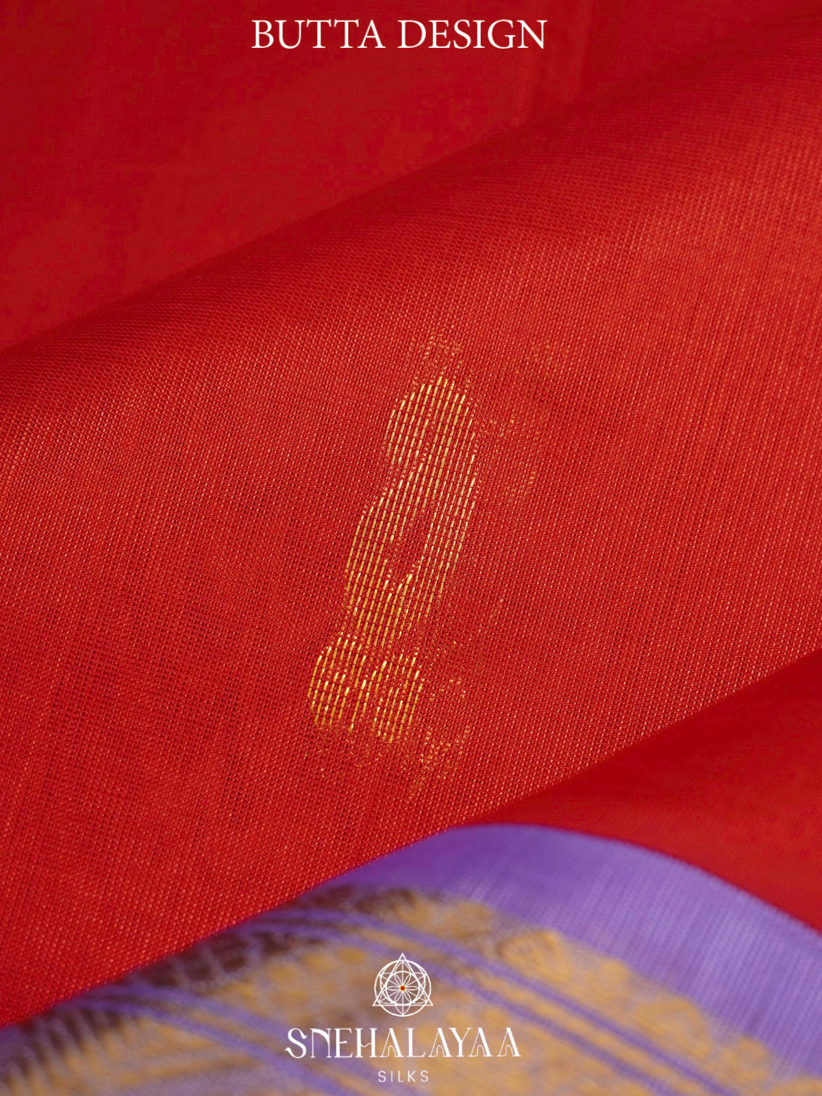 Red Kanchi Silk Cotton Saree
