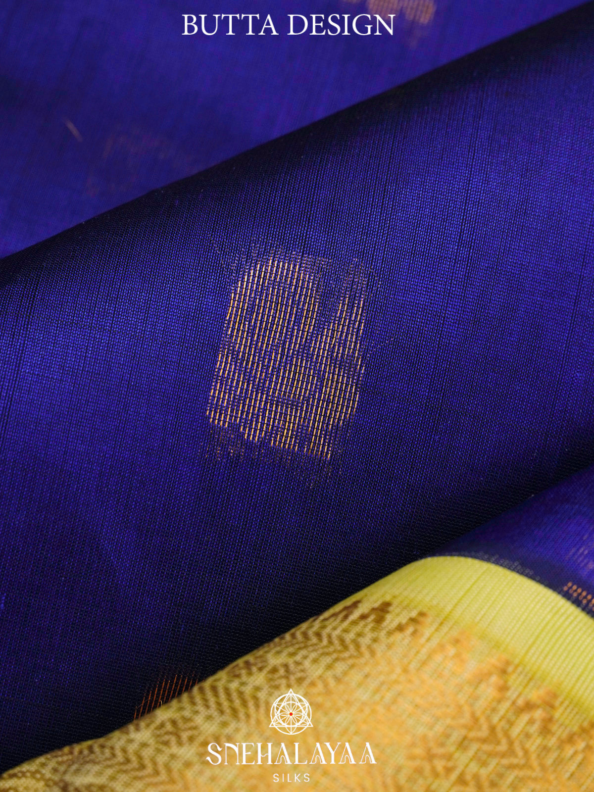 Royal Blue Kanchi Silk Cotton Saree