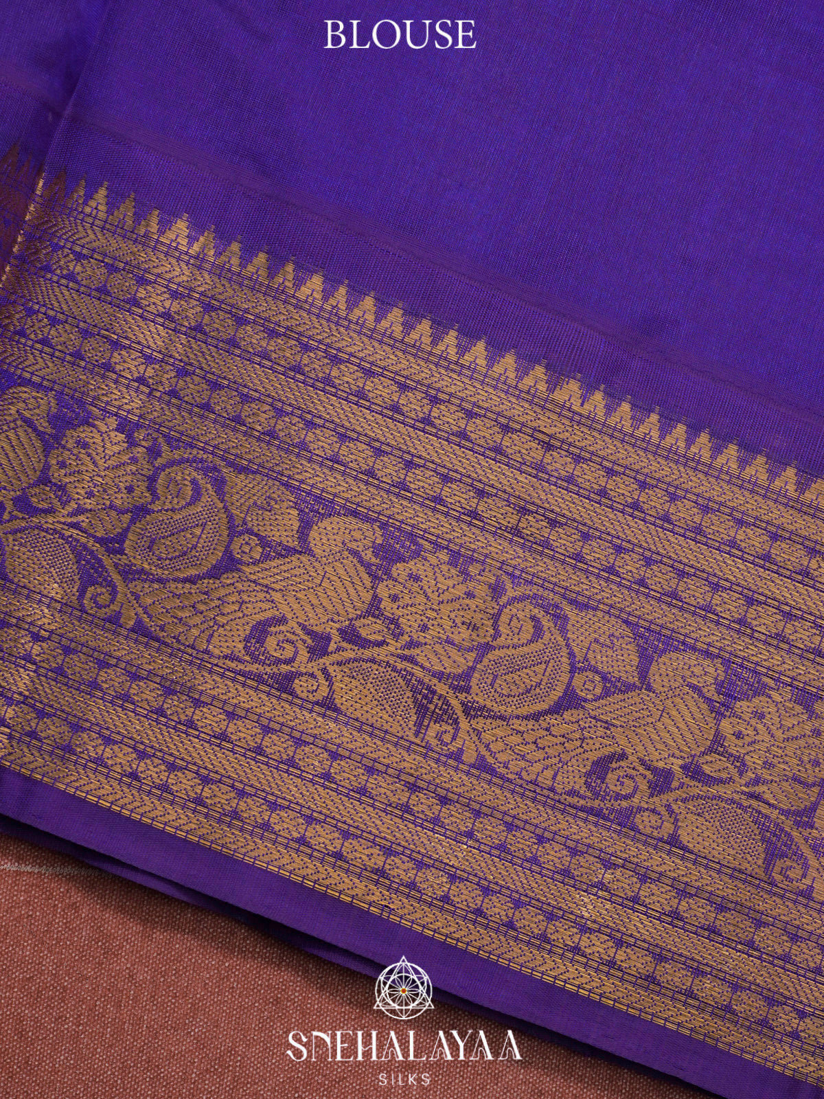 Beige Gold Kanchi Silk Cotton Saree