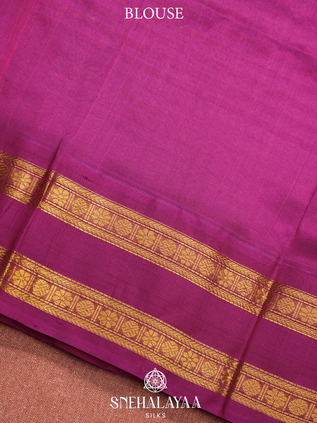 Teal Blue Checks Kanchi Silk Cotton Saree