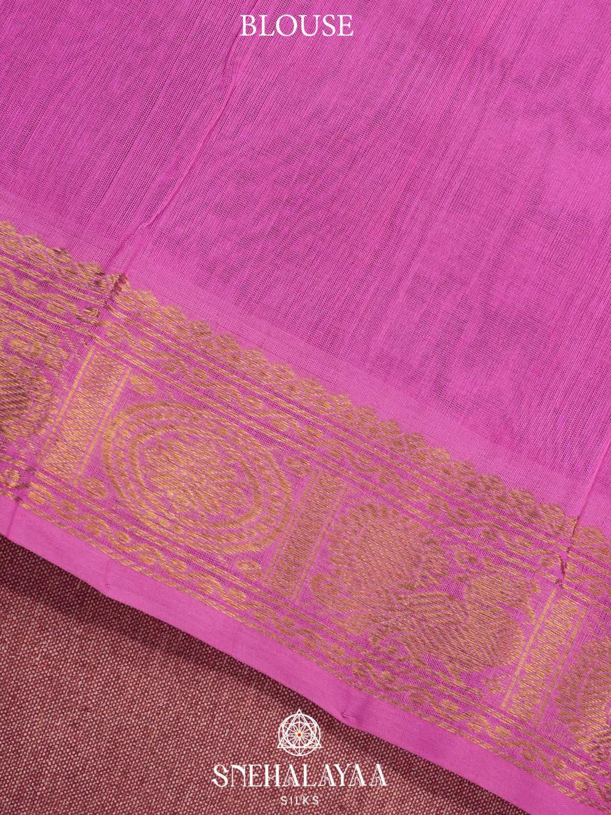 Purple Kanchi Silk Cotton Saree
