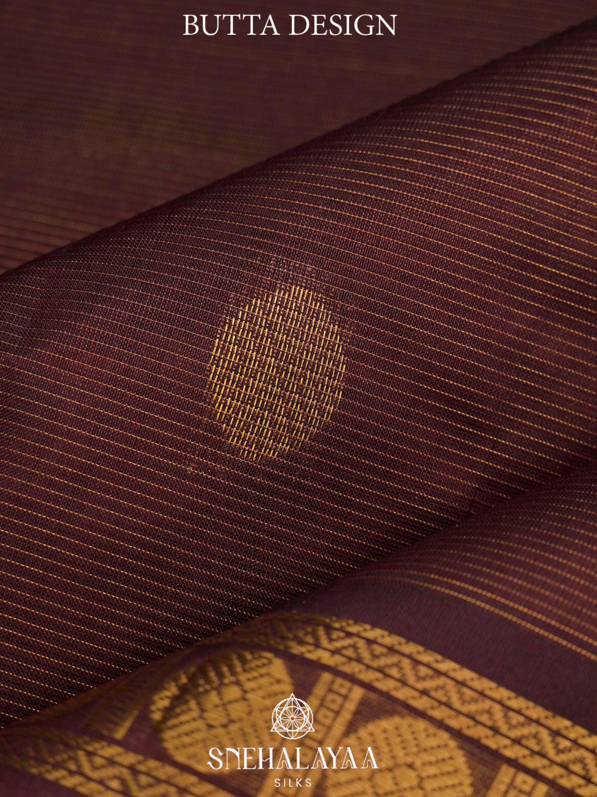 Coffee Brown Kanchi Silk Cotton Saree
