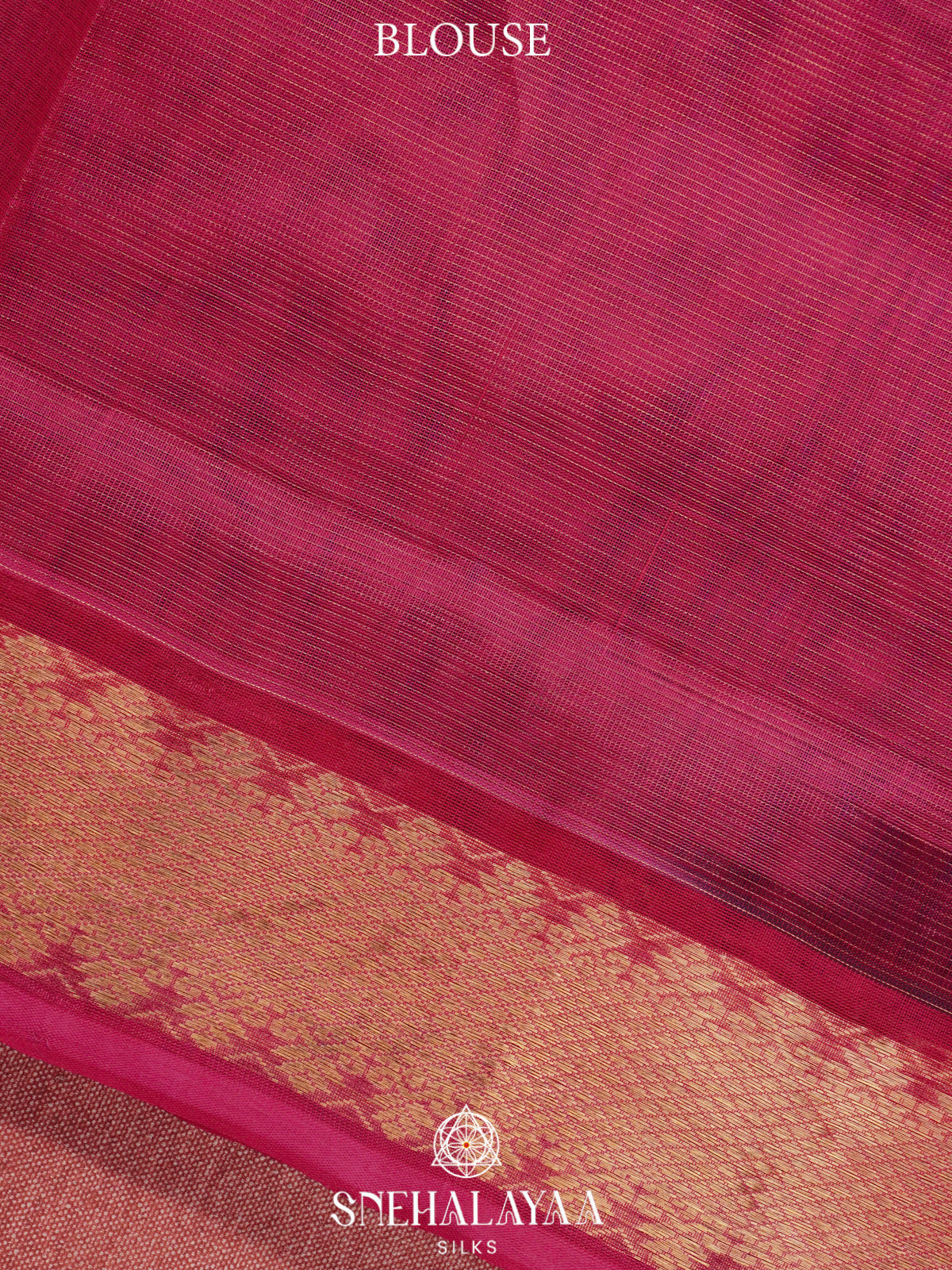 Purple Kanchi Silk Cotton Saree