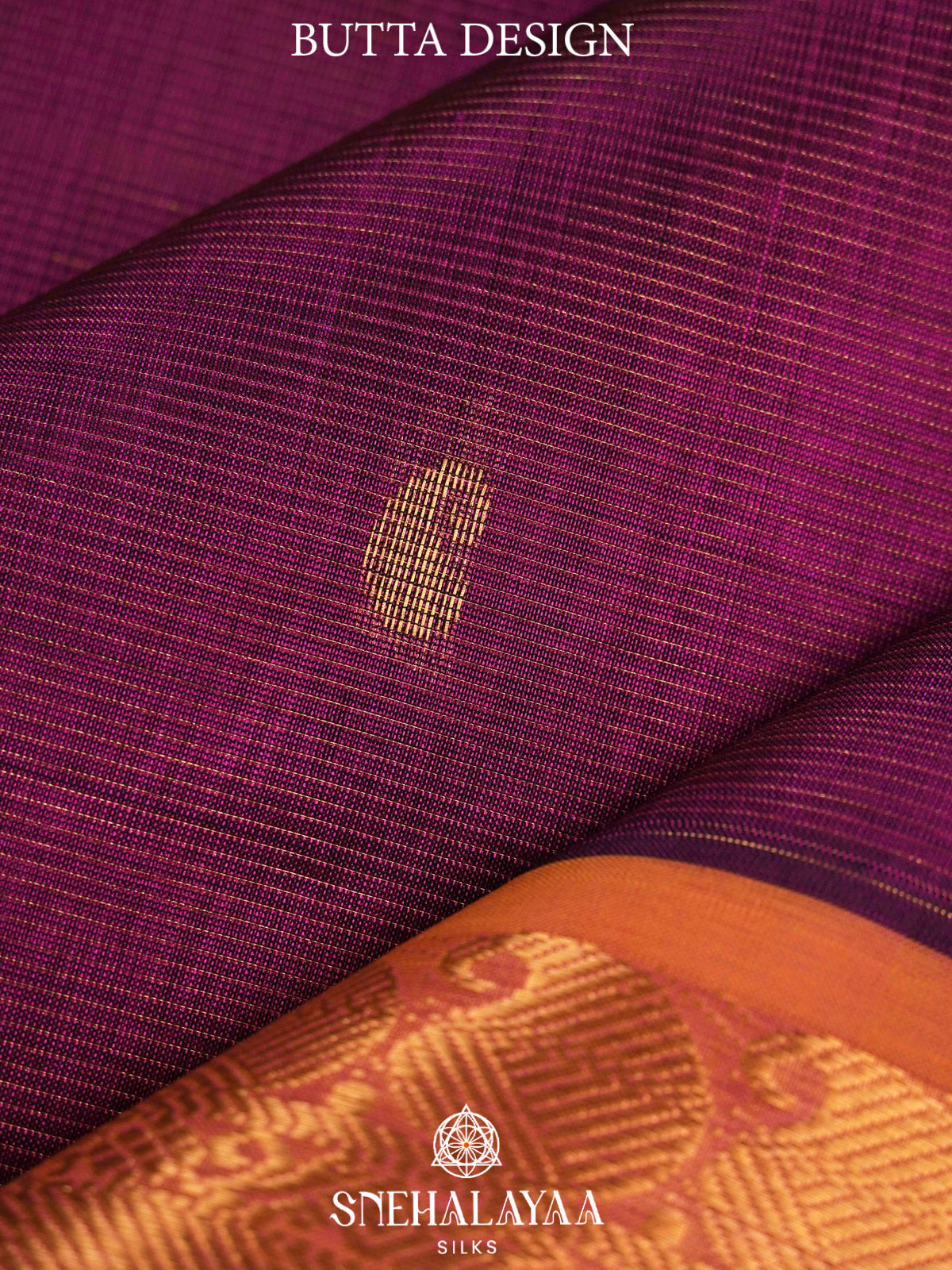 Wine Red Kanchi Silk Cotton Saree