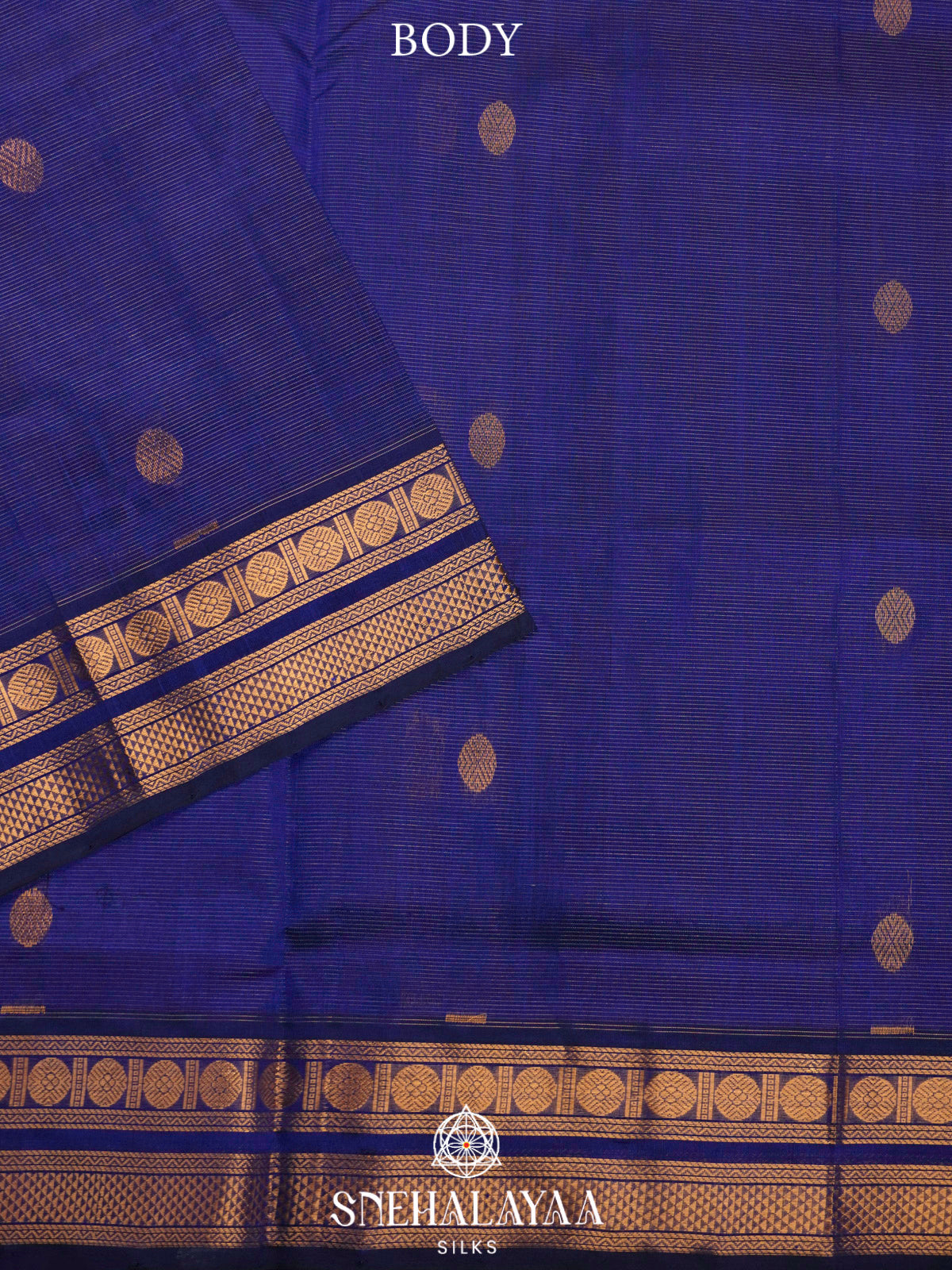 Purple Kanchi Silk Cotton Saree
