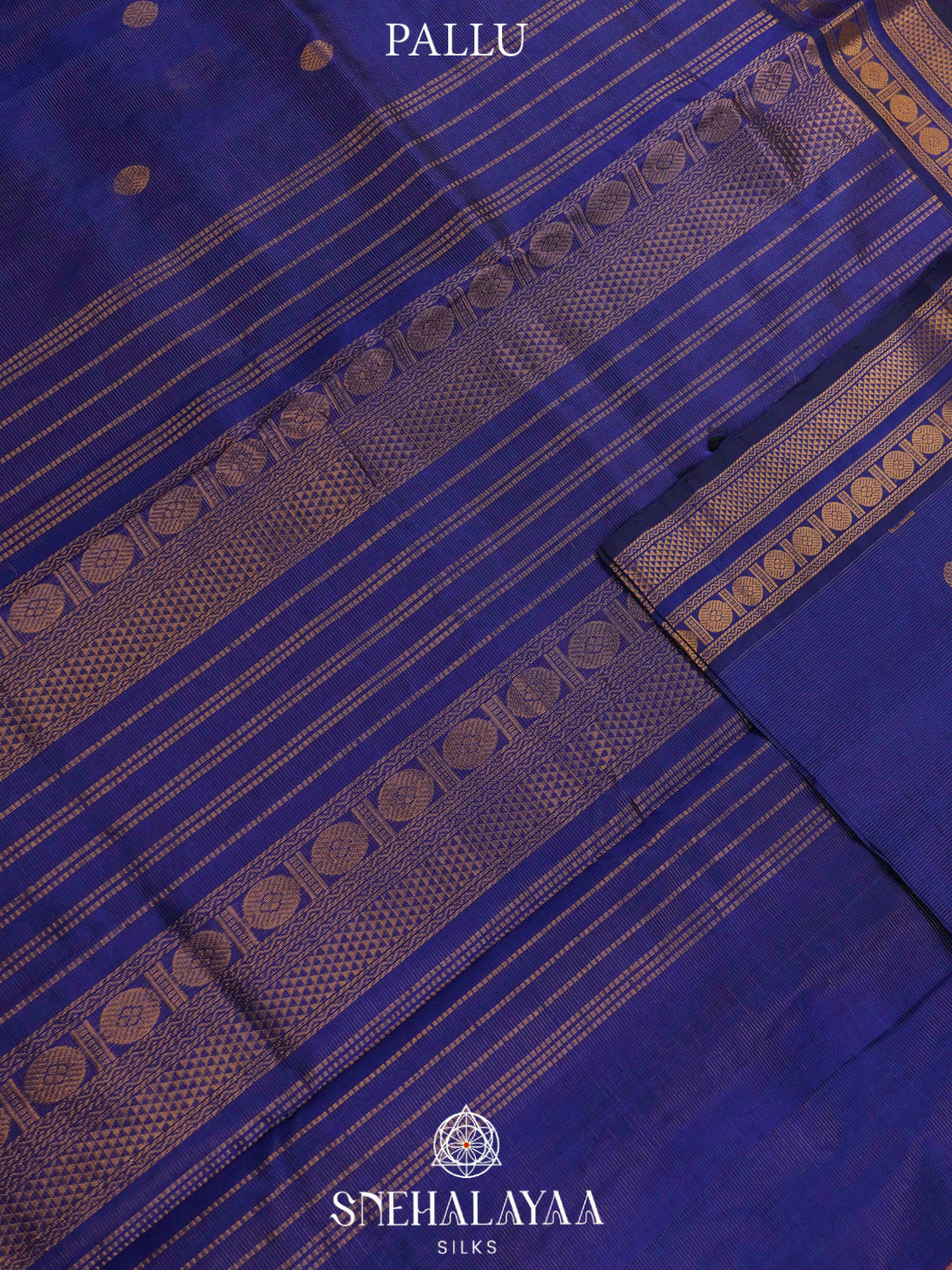 Purple Kanchi Silk Cotton Saree