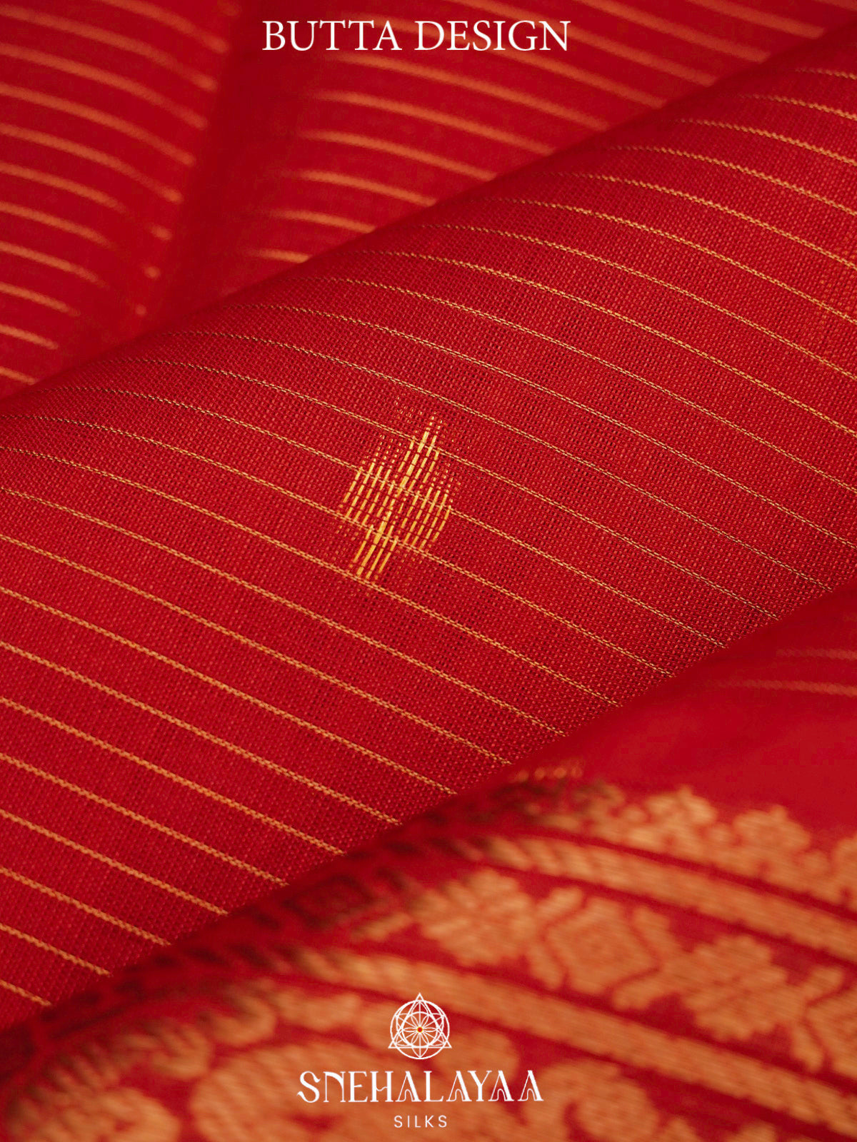 Orange Kanchi Silk Cotton Saree