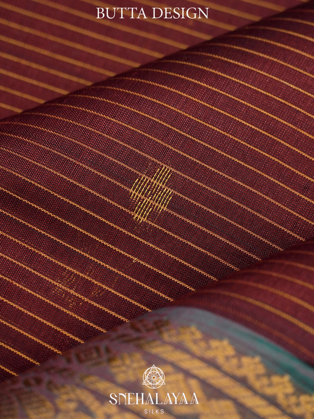 Brown Kanchi Silk Cotton Saree