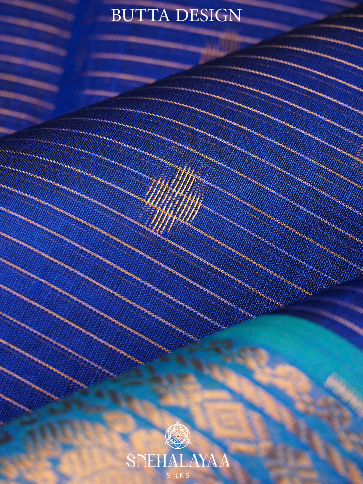 Navy Blue Kanchi Silk Cotton Saree