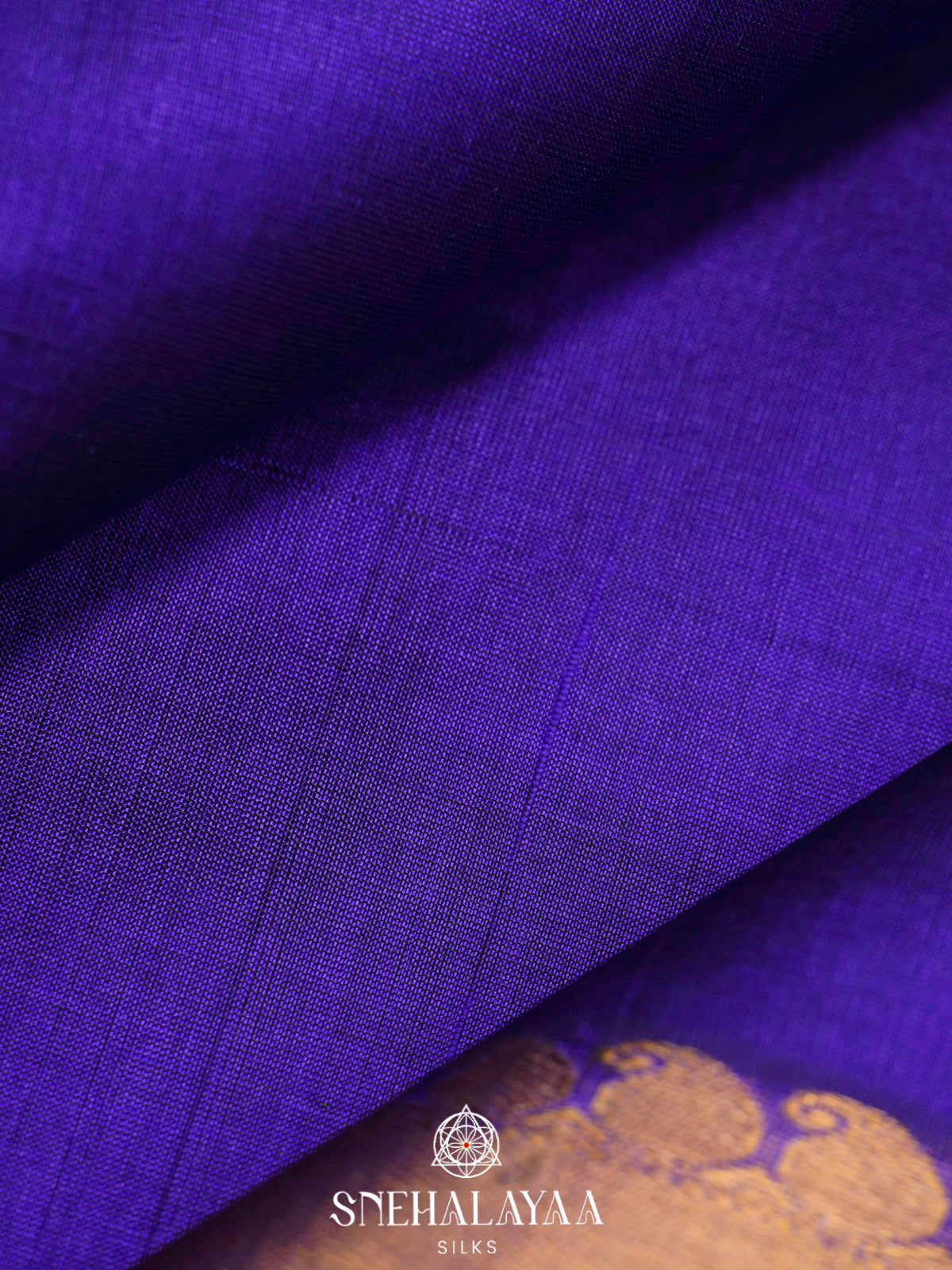 Purple Kanchi Silk Cotton Saree