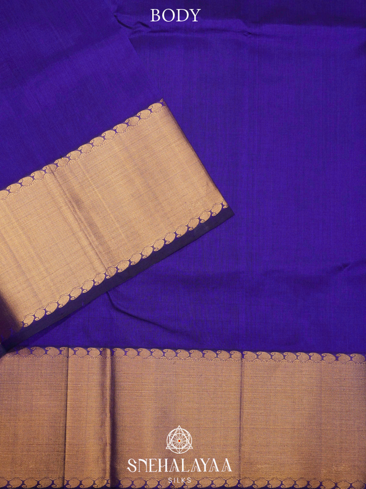 Purple Kanchi Silk Cotton Saree