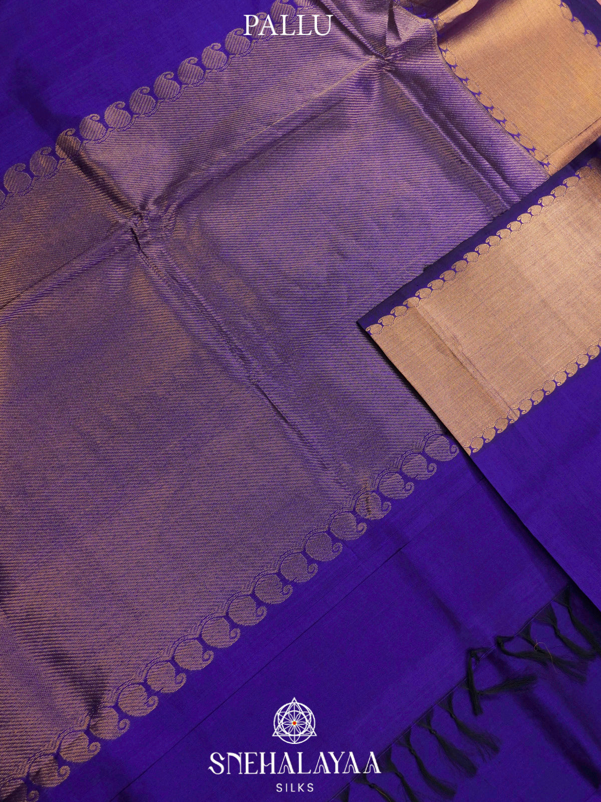 Purple Kanchi Silk Cotton Saree