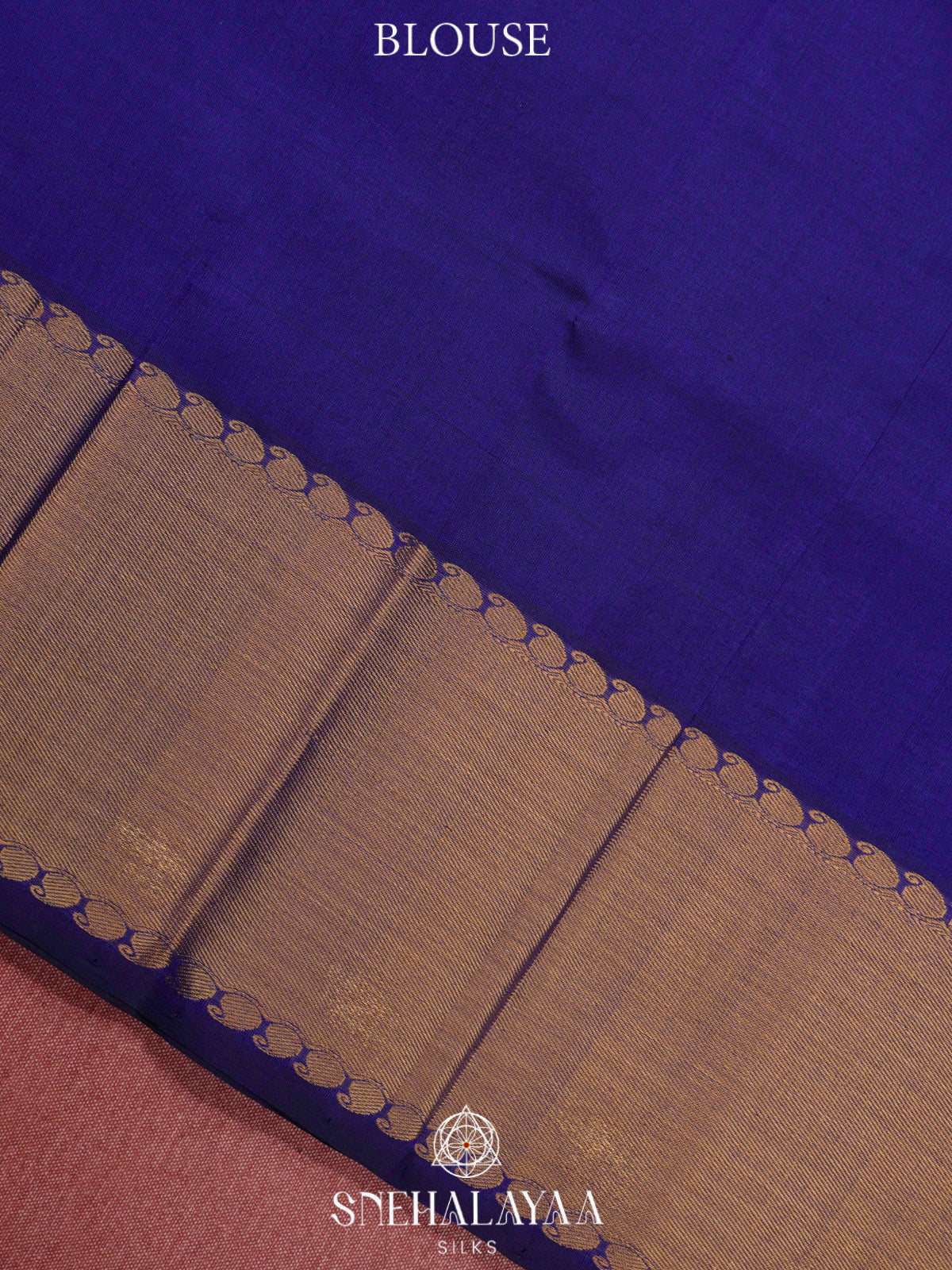 Ink Blue Kanchi Silk Cotton Saree