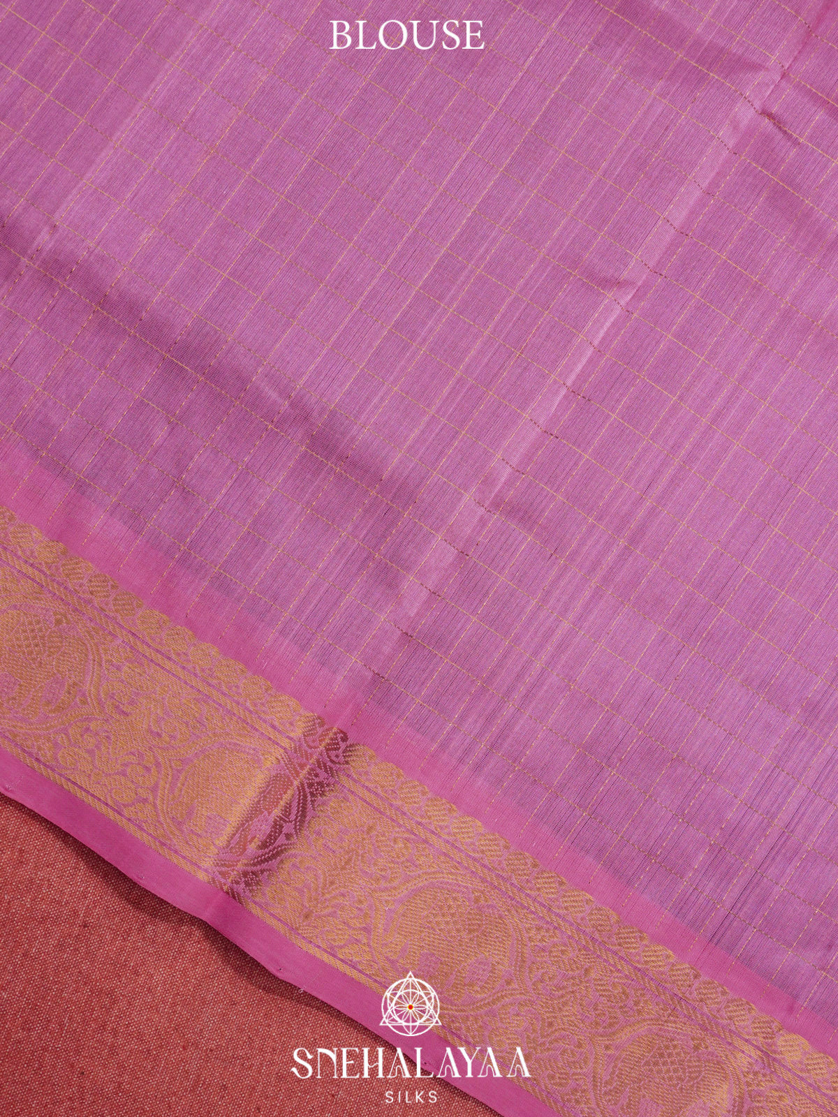 Purple Kanchi Silk Cotton Saree with 1000 Buttas