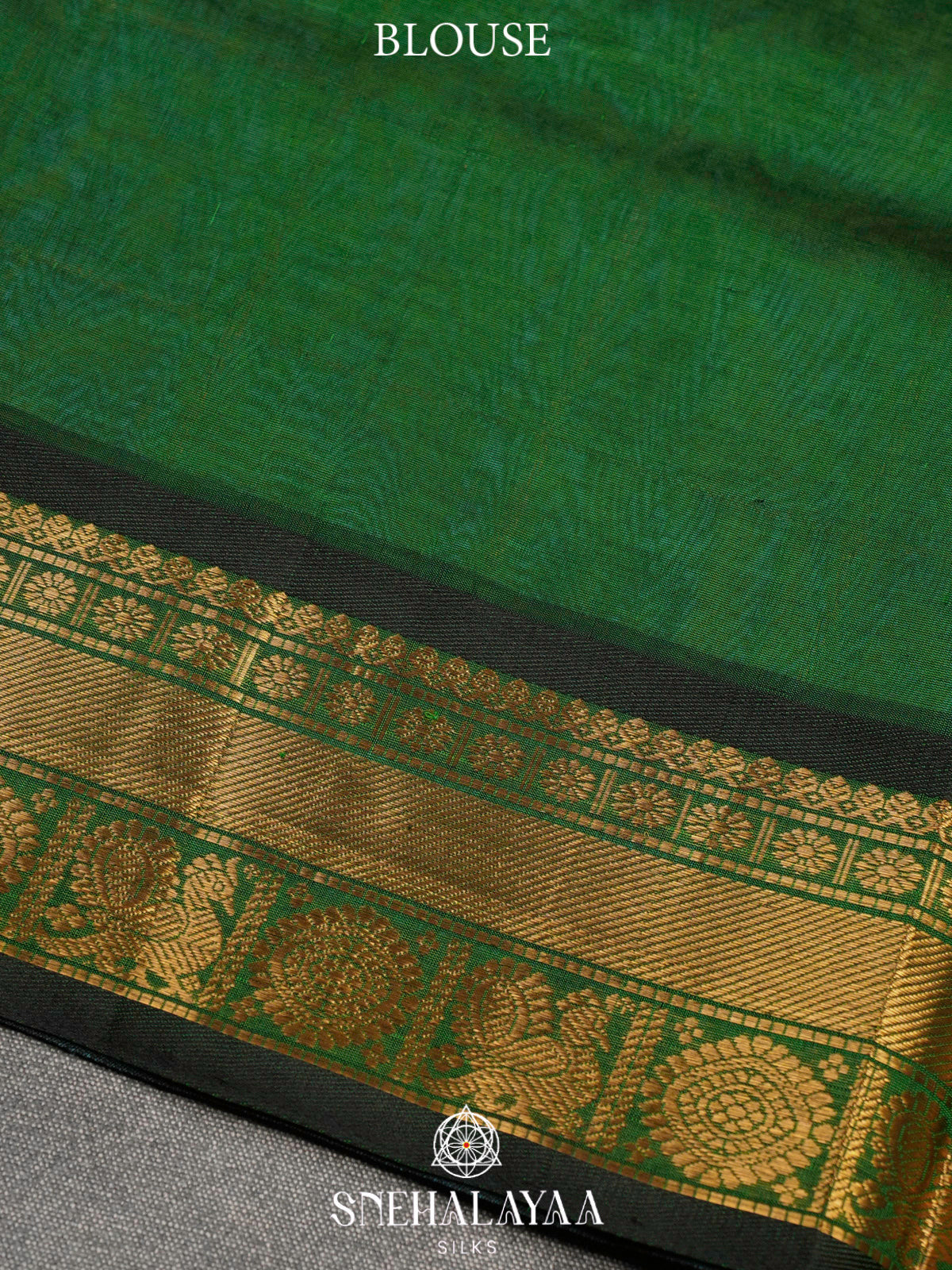Pastel Green Kanchi Silk Cotton Saree