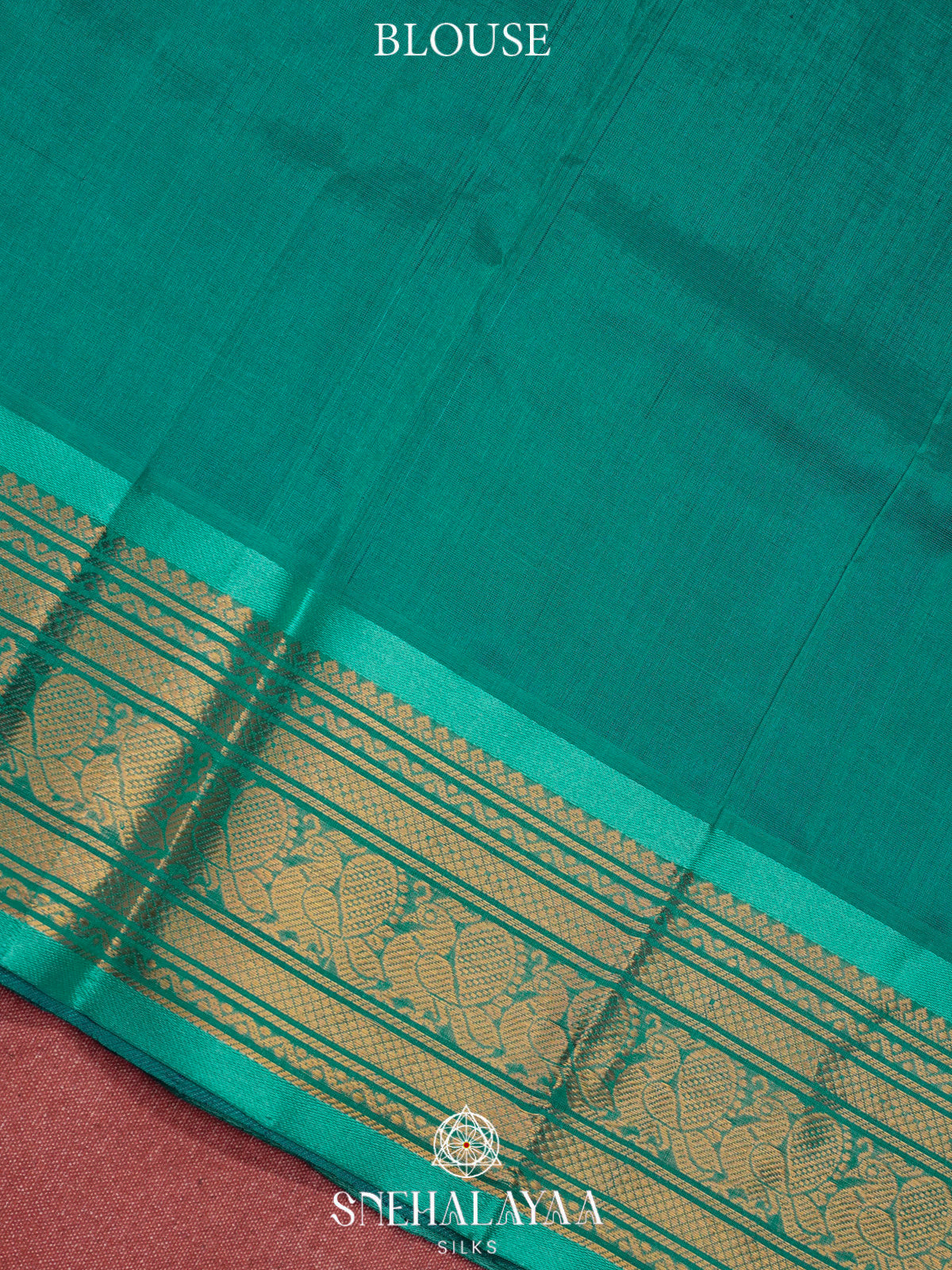 Navy Blue Kanchi Silk Cotton Saree with 1000 Buttas