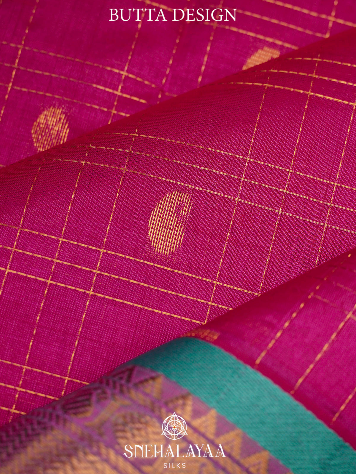 Pink Kanchi Silk Cotton Saree