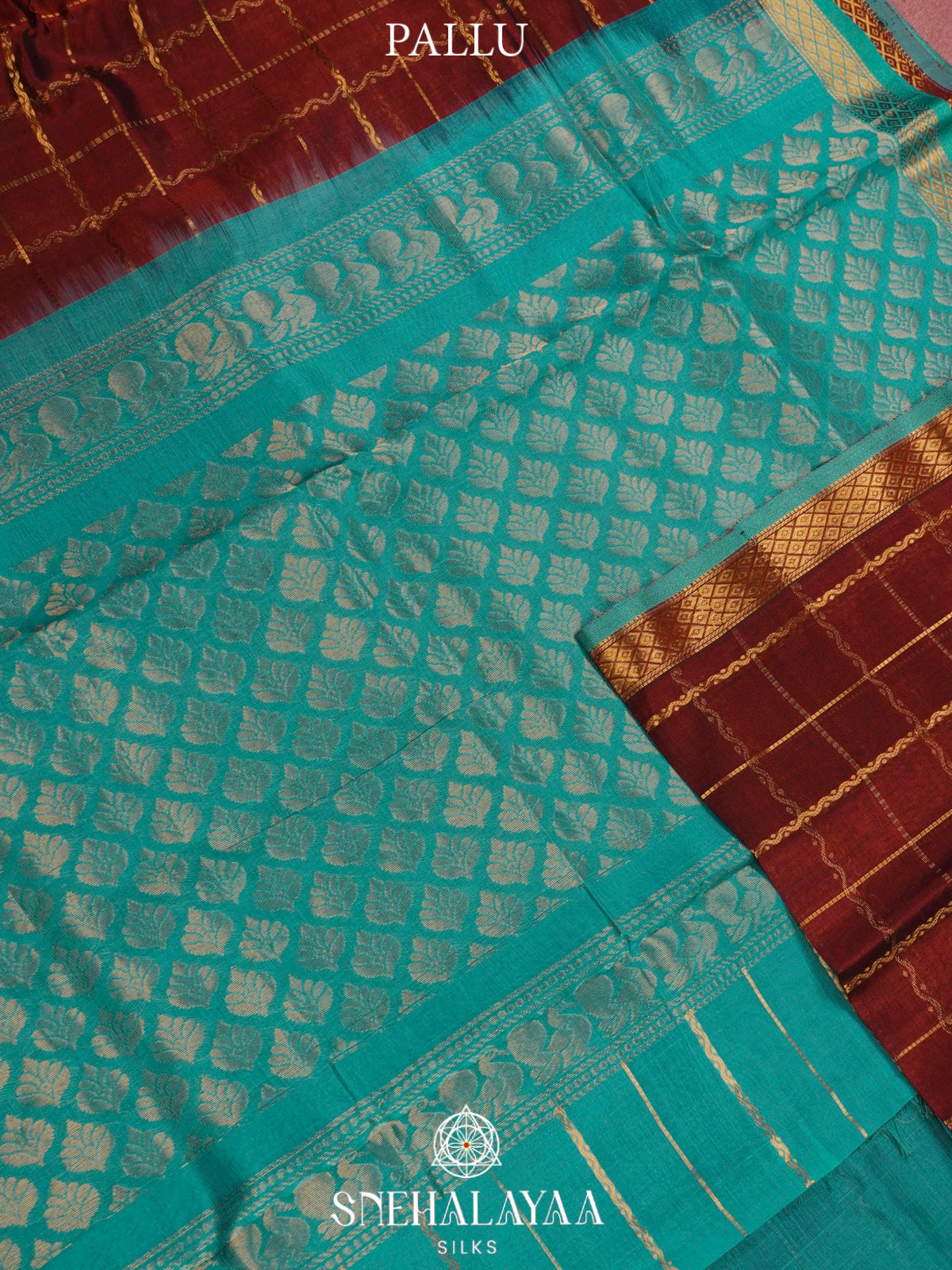 Maroon Kanchi Silk Cotton Saree