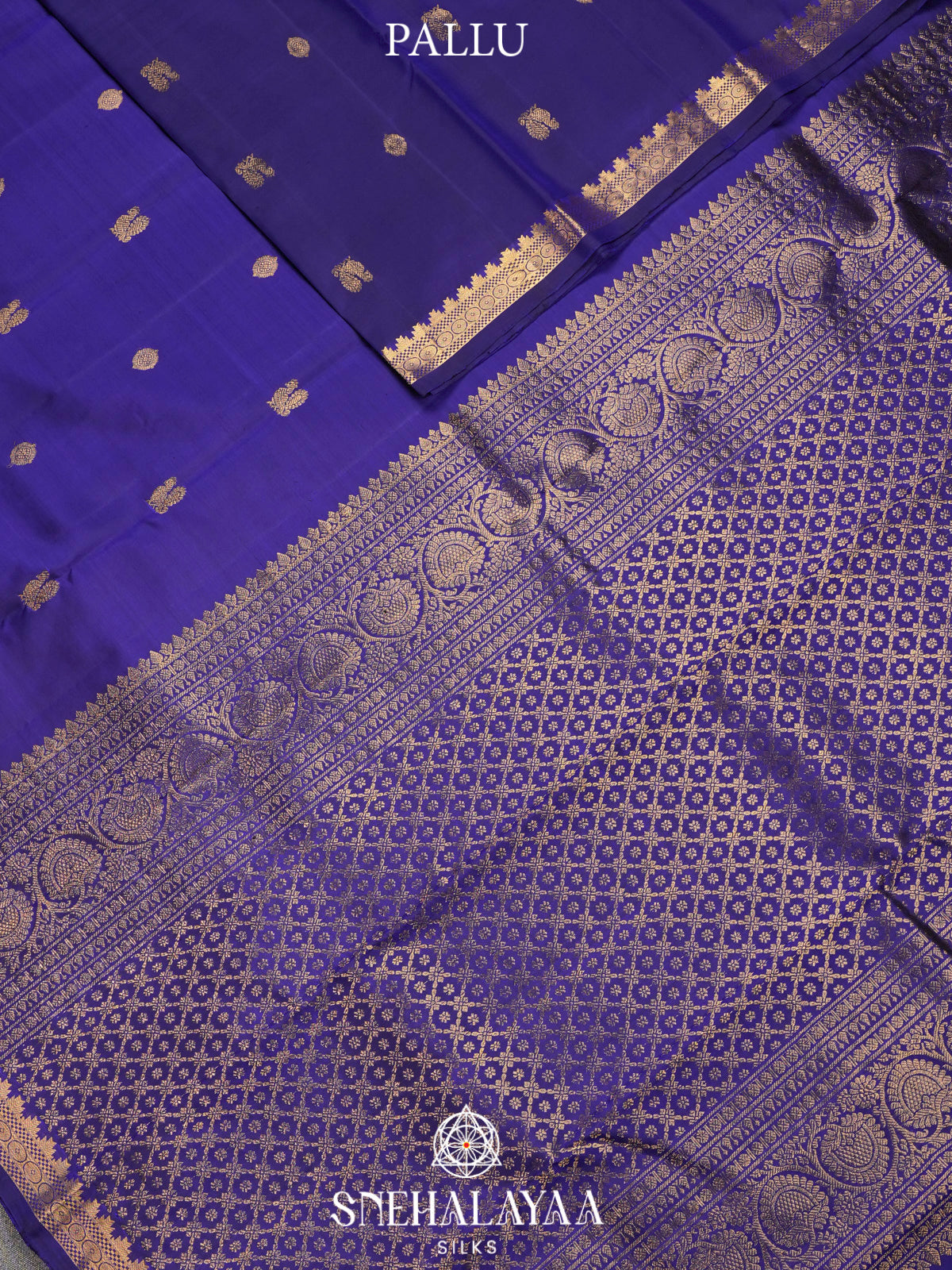 Purple Kanjivaram Silk Saree