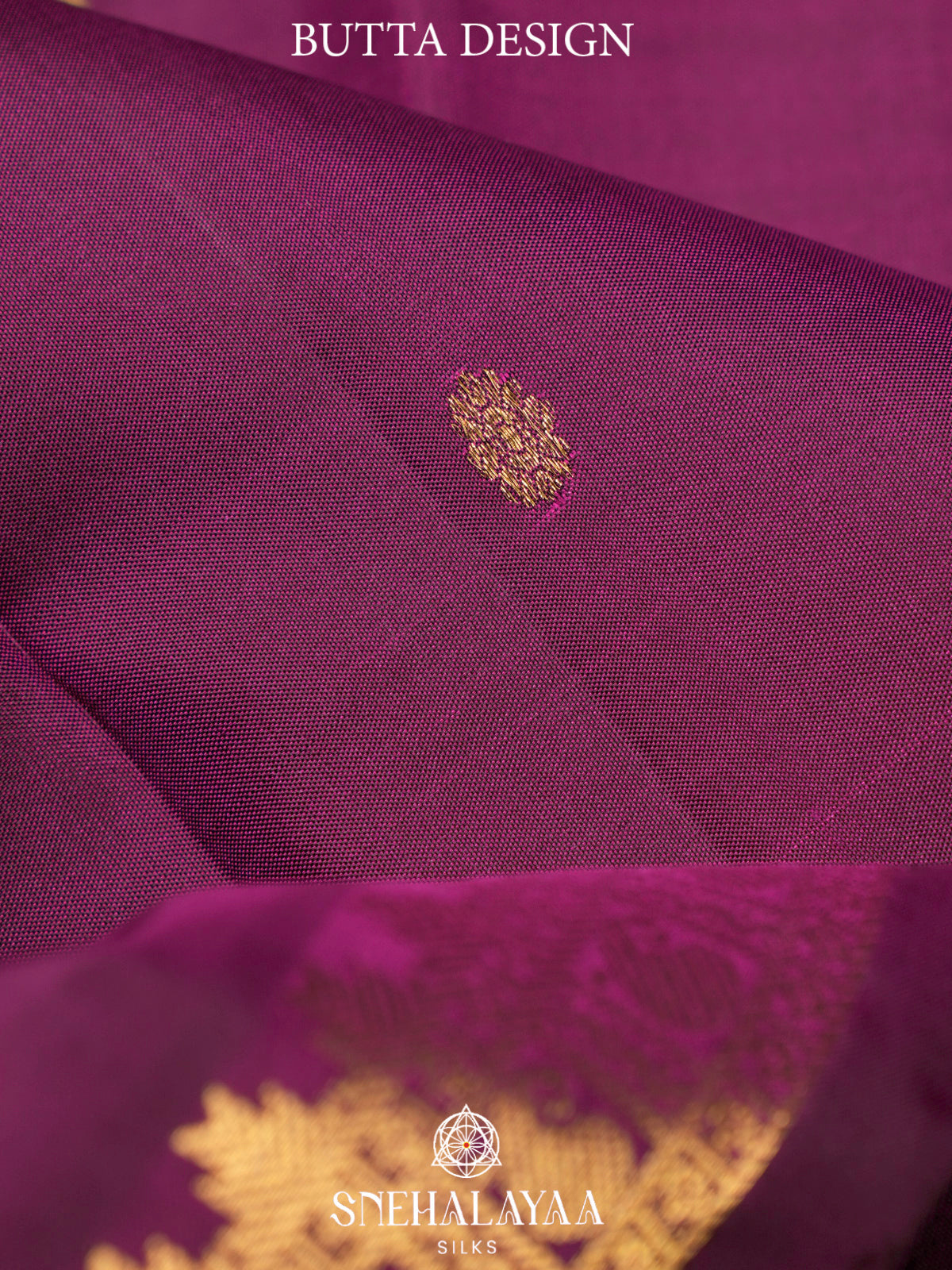 Wine Kanjivaram Silk Saree