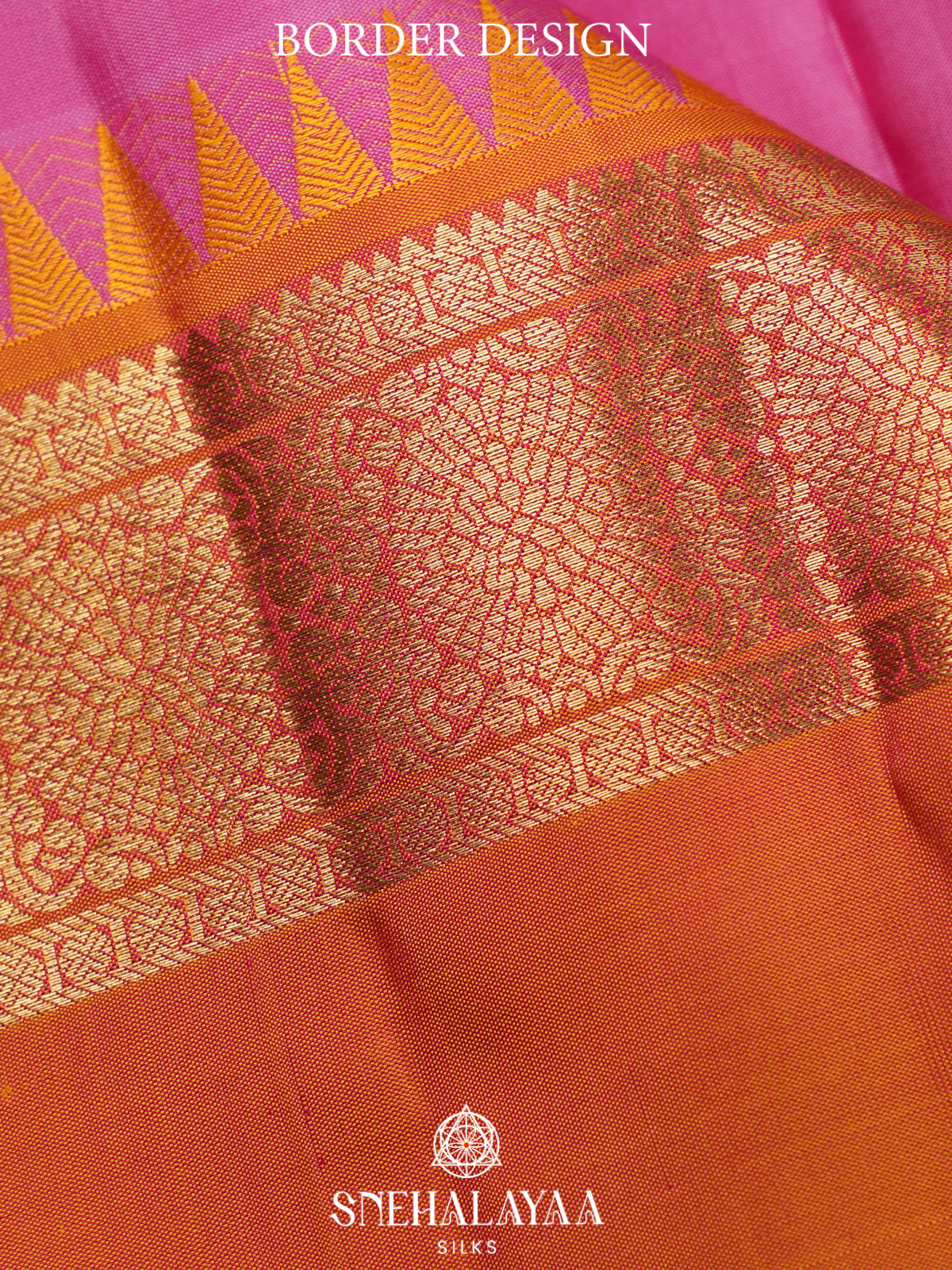Pink Kanjivaram Silk Saree
