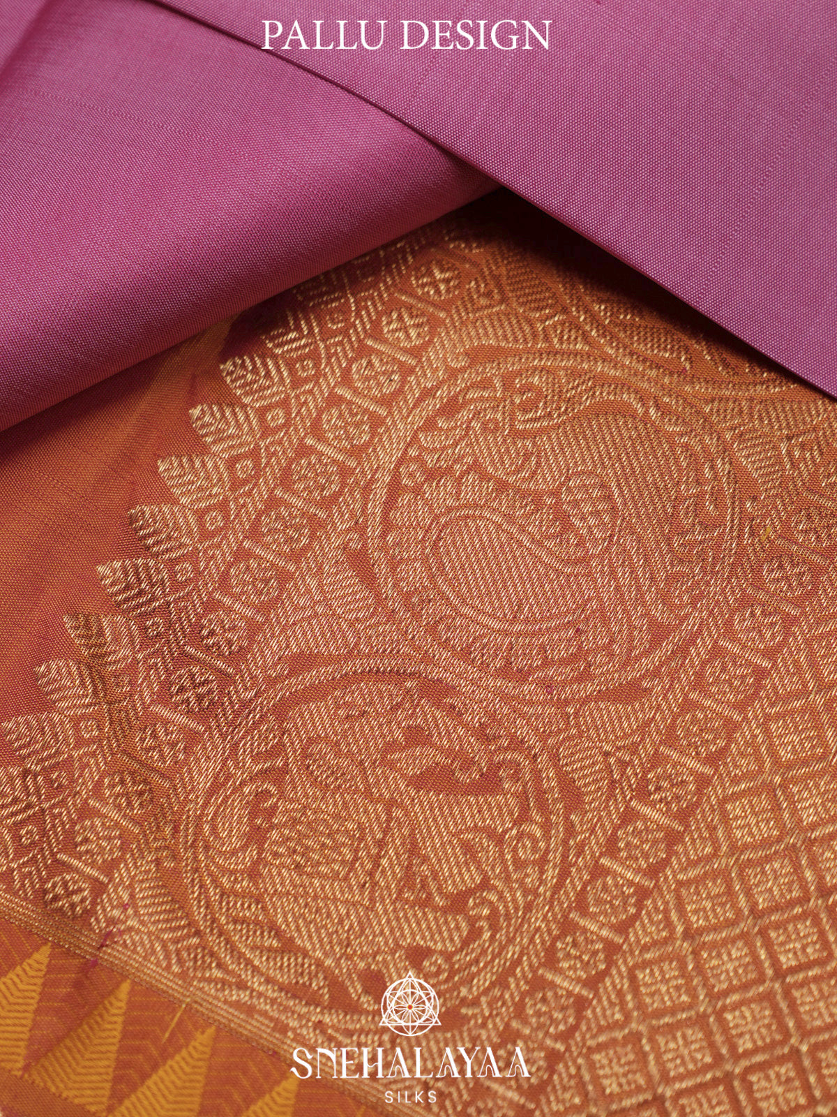 Pink Kanjivaram Silk Saree