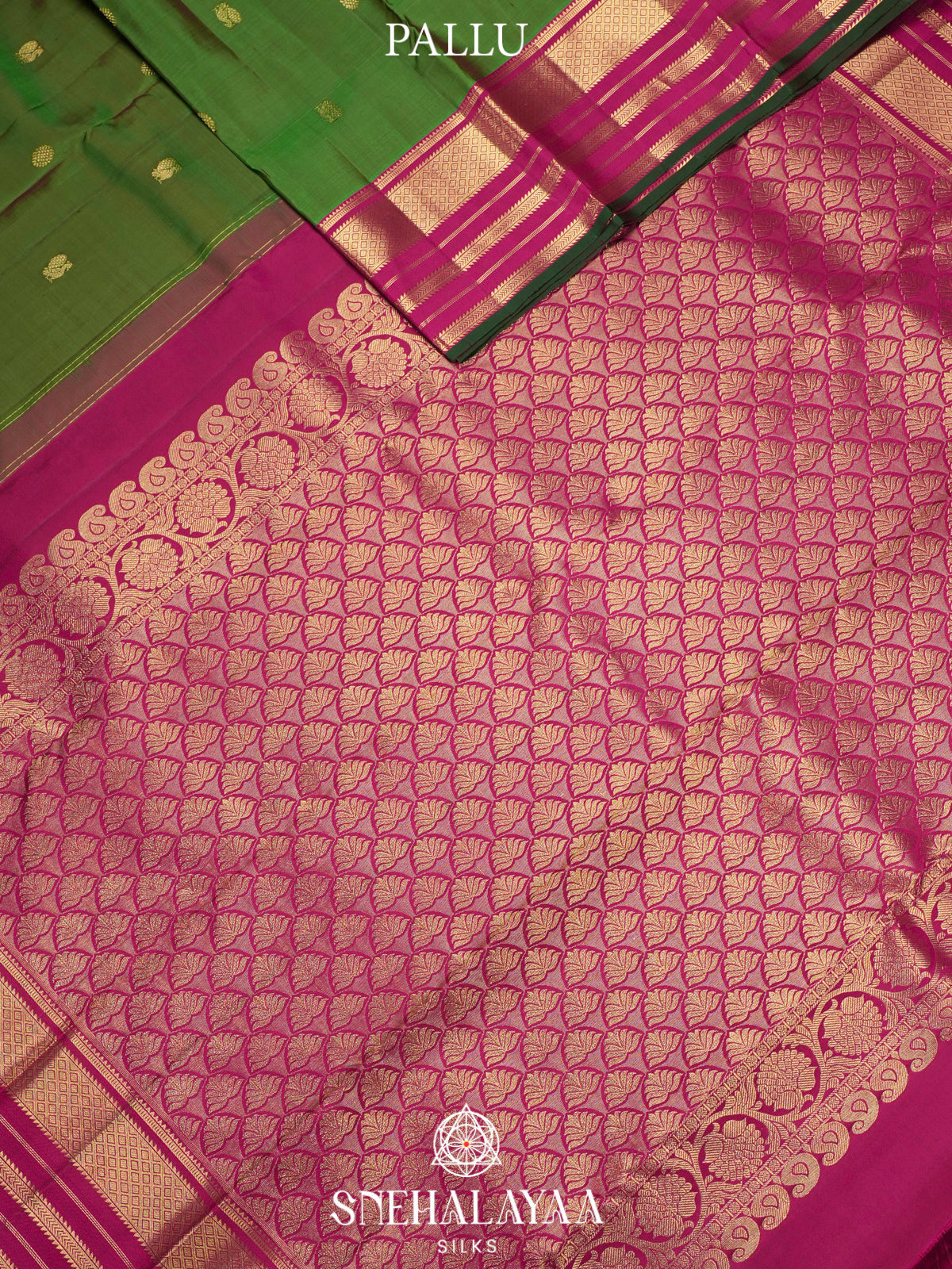 Green Kanjivaram Silk Saree