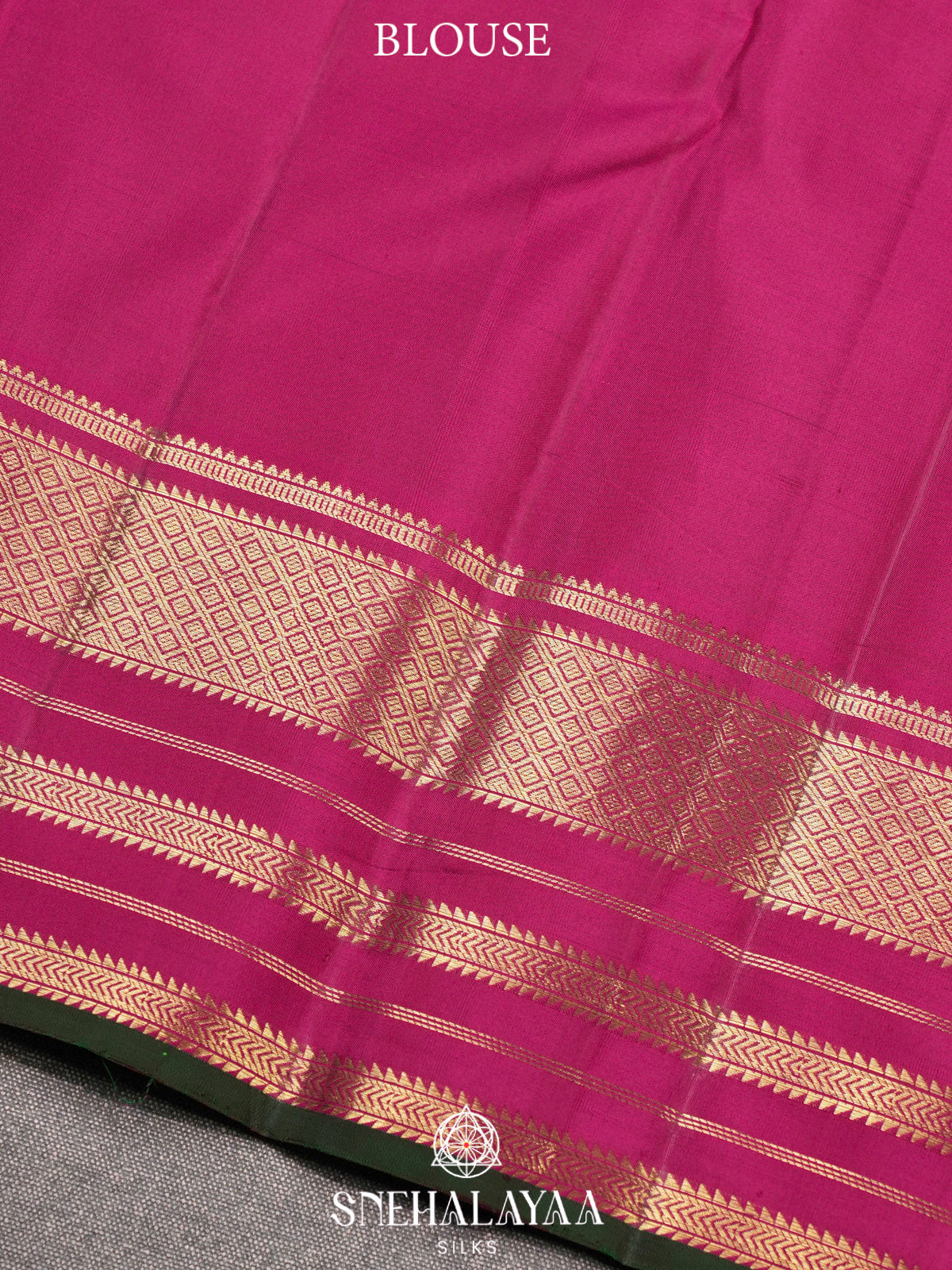 Green Kanjivaram Silk Saree