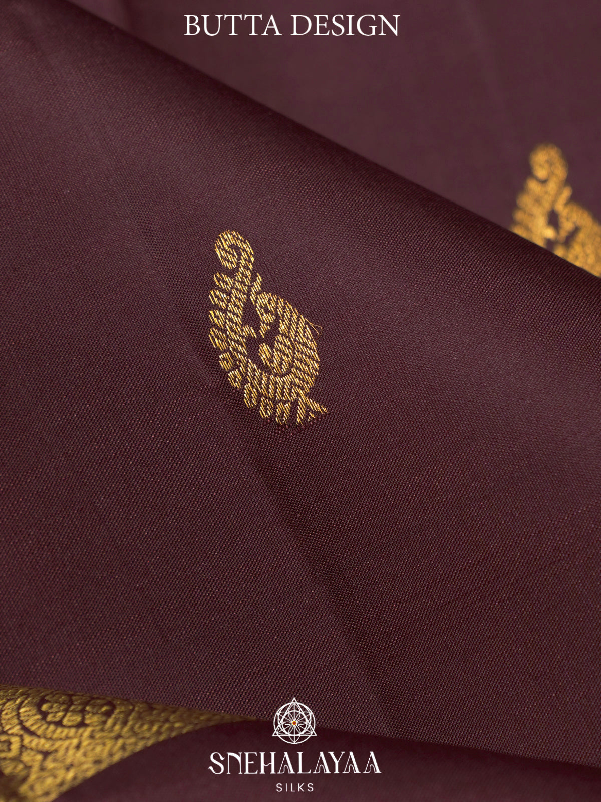 Coffee Brown Kanjivaram Silk Saree