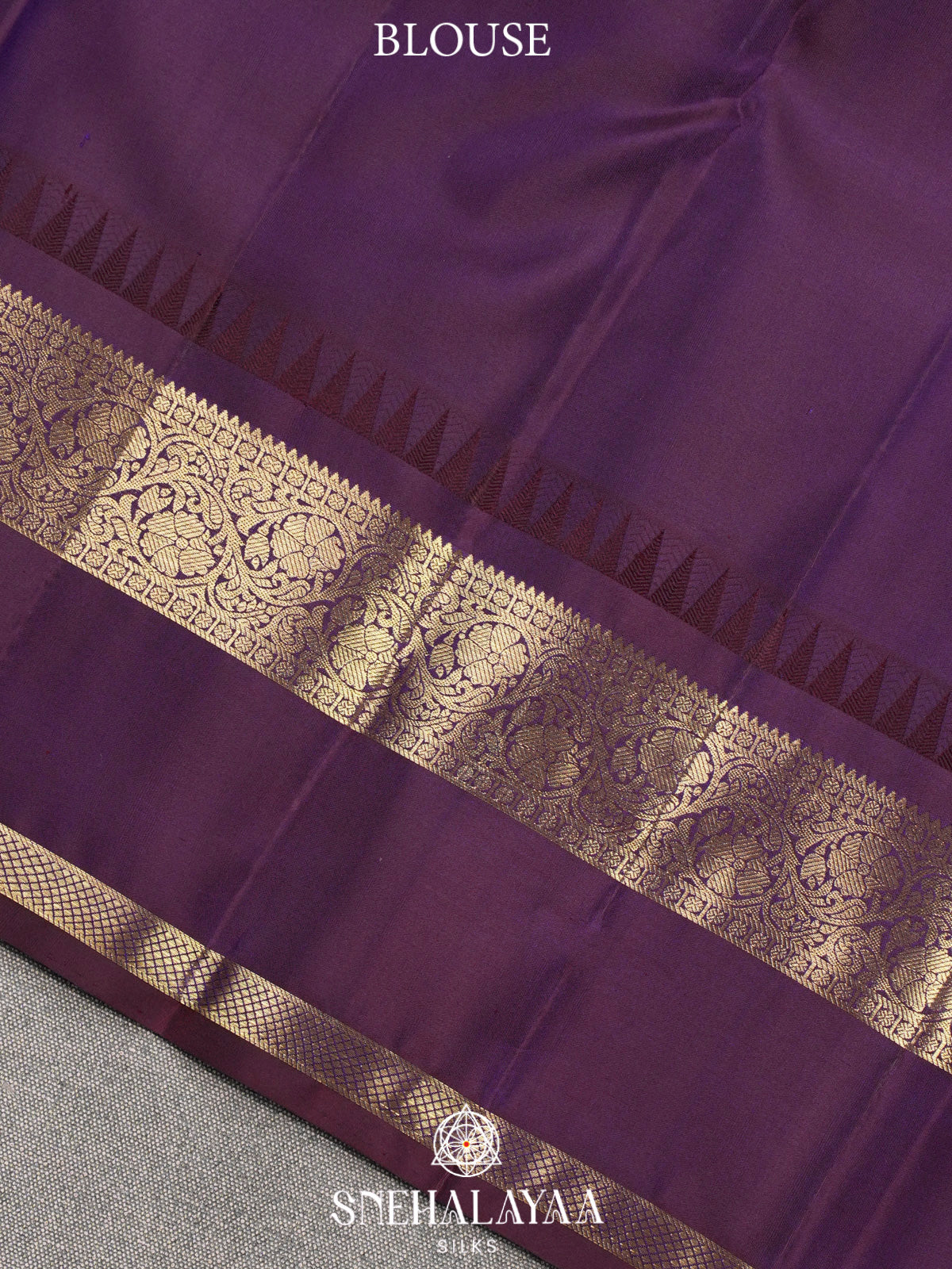 Aqua Blue Kanjivaram Silk Saree