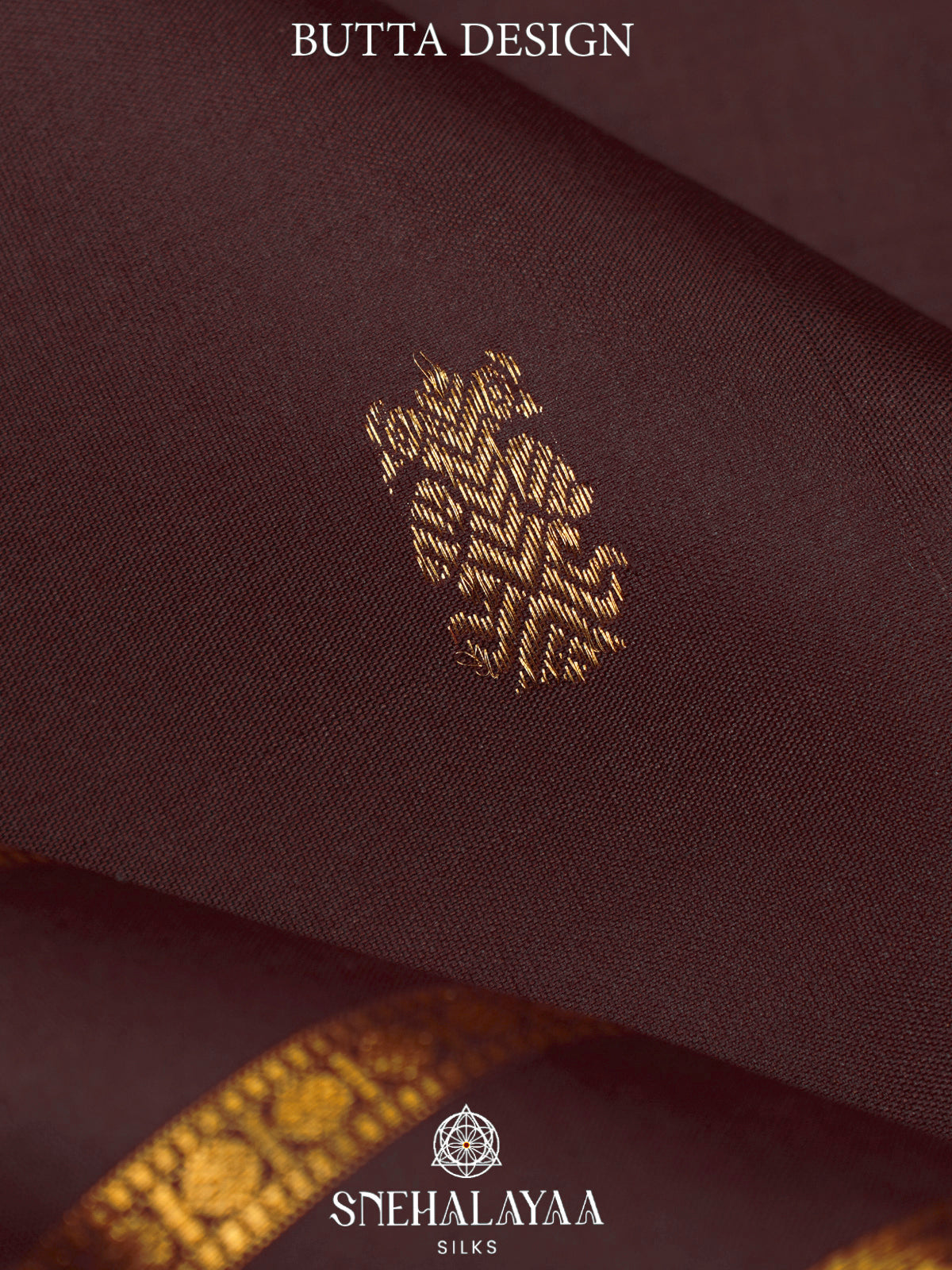 Coffee Brown Kanjivaram Silk Saree