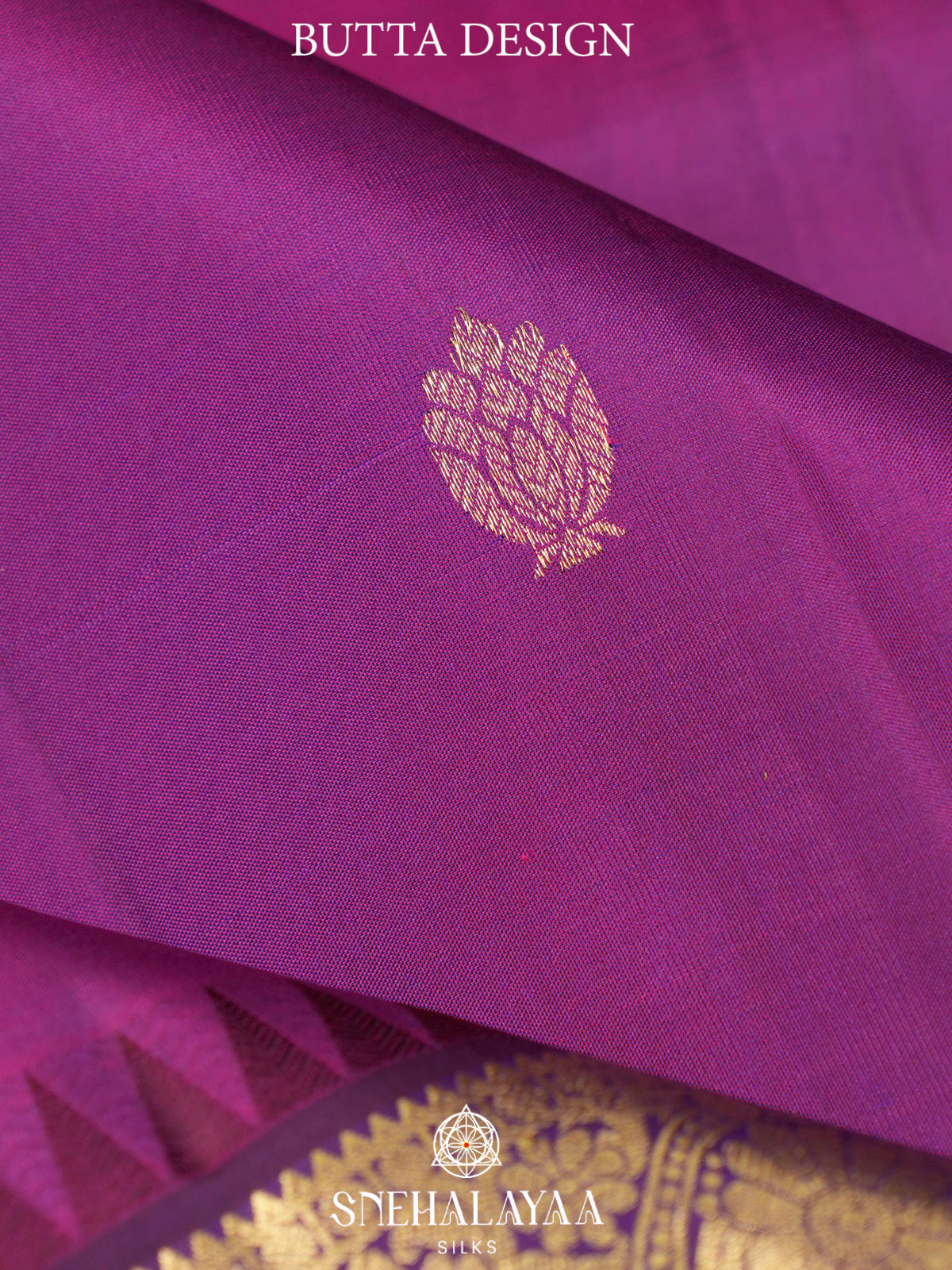 Magenta Kanjivaram Silk Saree