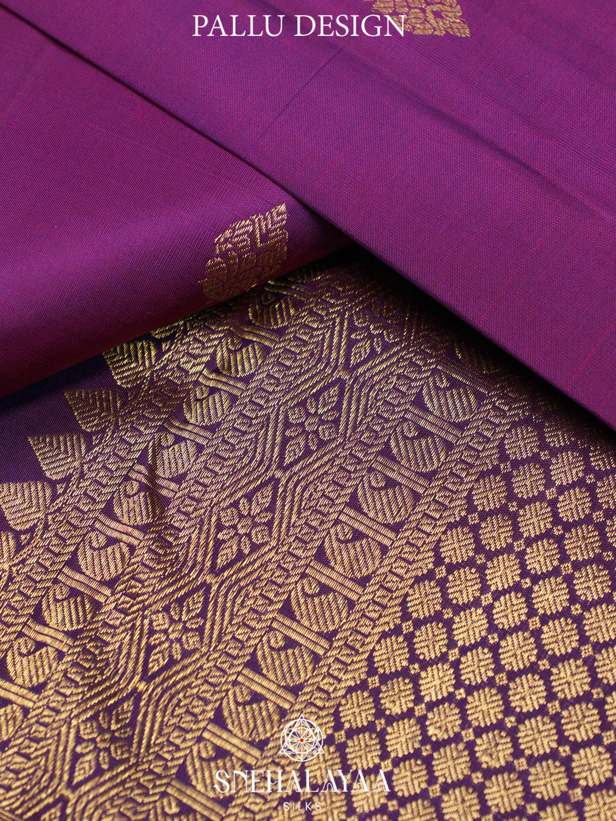 Magenta Kanjivaram Silk Saree