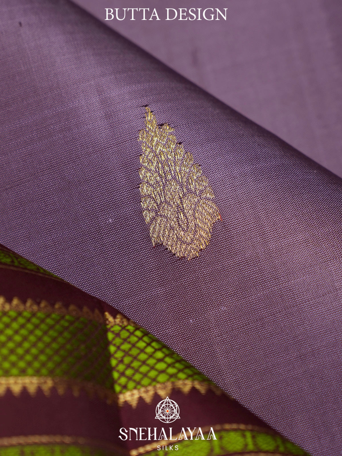 Mauve Purple Kanjivaram Silk Saree