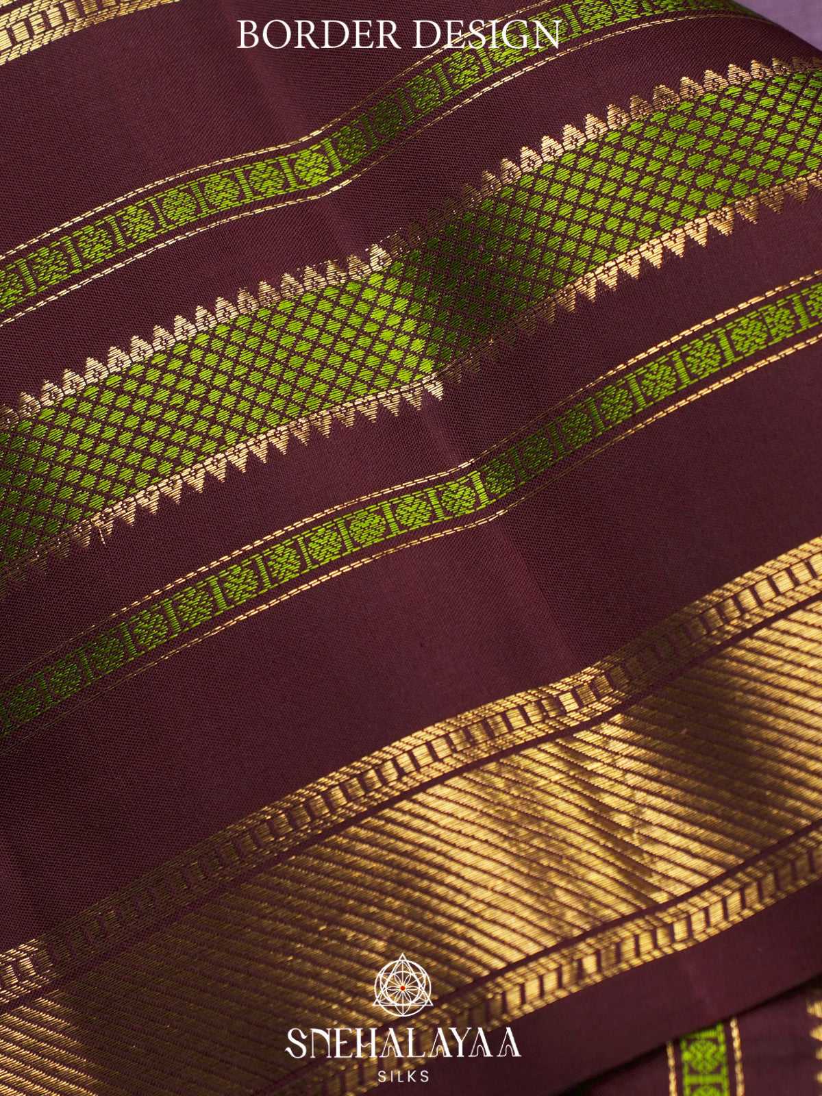 Mauve Purple Kanjivaram Silk Saree