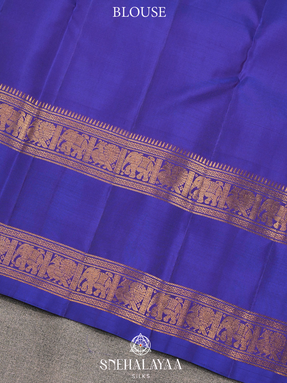 Bronze Kanjivaram Silk Saree