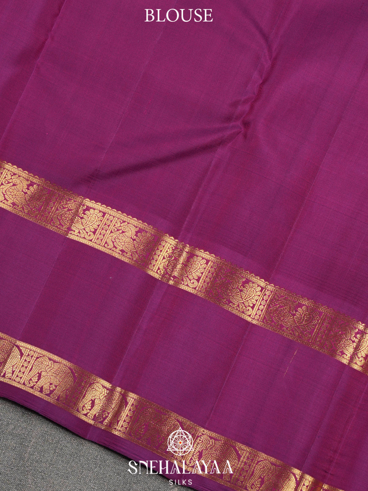 Mauve Pink Kanjivaram Silk Saree