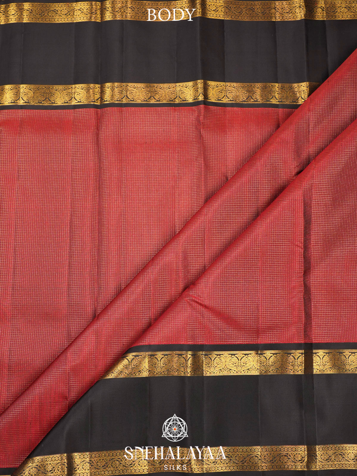 Maroon Kanjivaram Silk Saree
