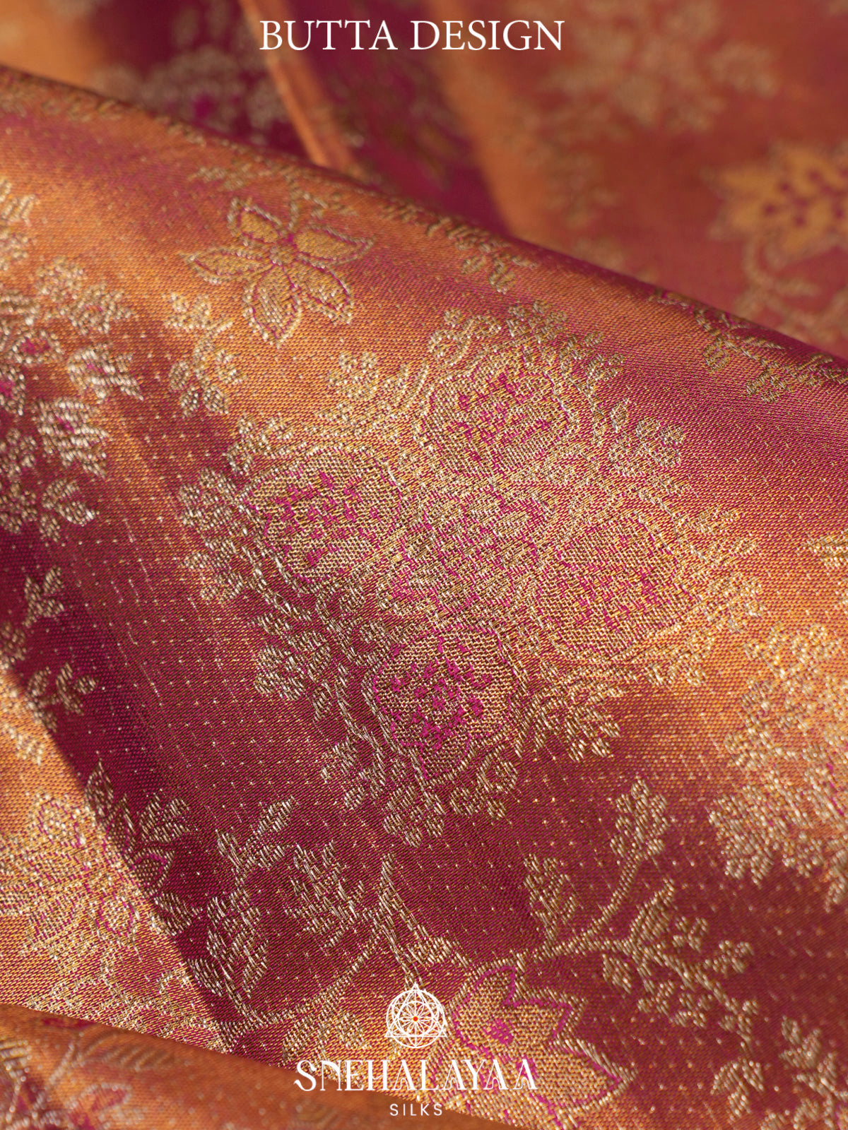 Rose Pink Tissue Kanjivaram Silk Saree