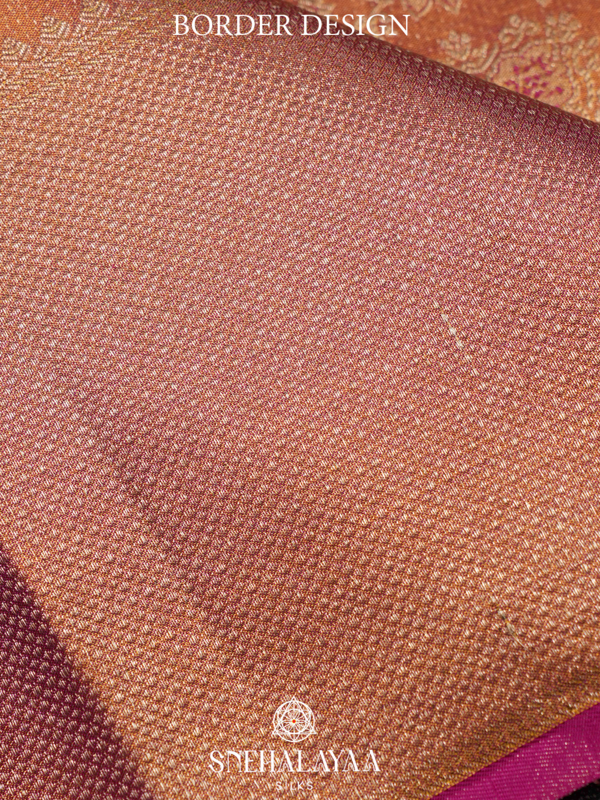 Rose Pink Tissue Kanjivaram Silk Saree
