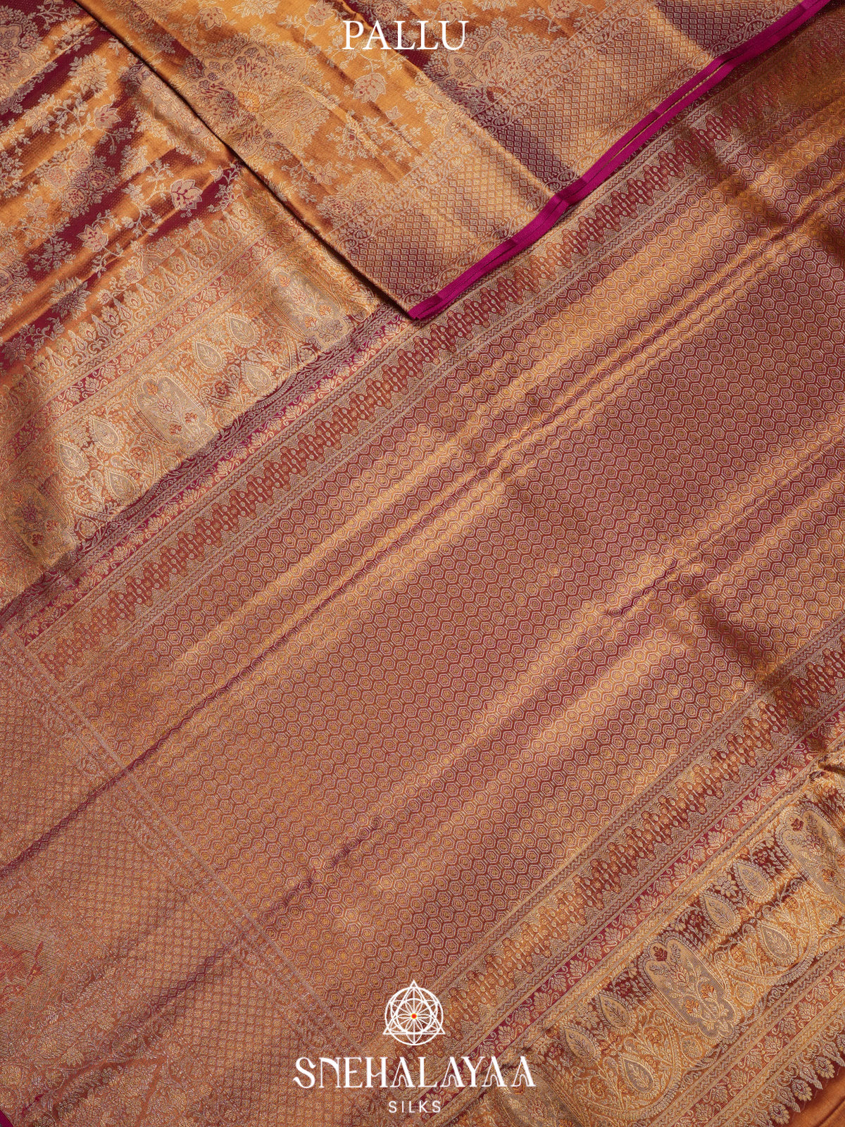 Gold Tissue Kanjivaram Silk Saree