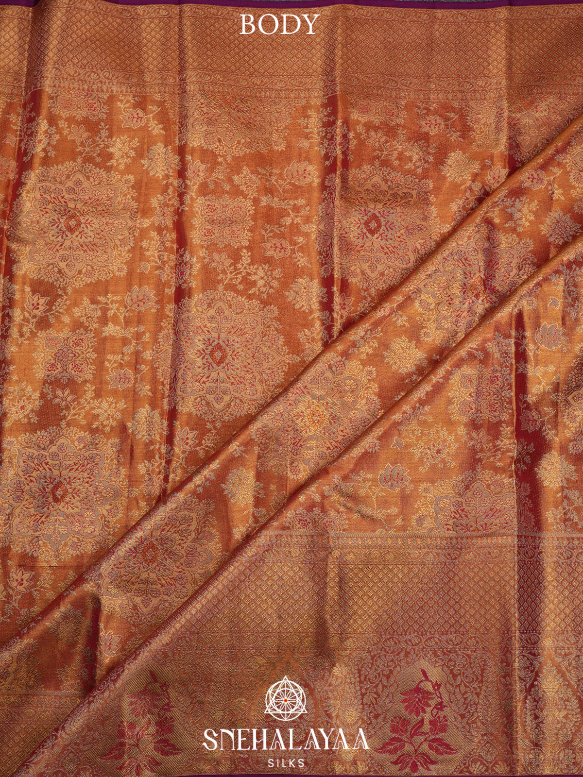 Gold Tissue Kanjivaram Silk Saree