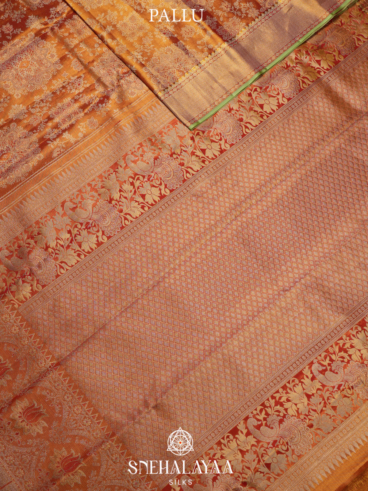 Golden Tissue Kanjivaram Silk Saree