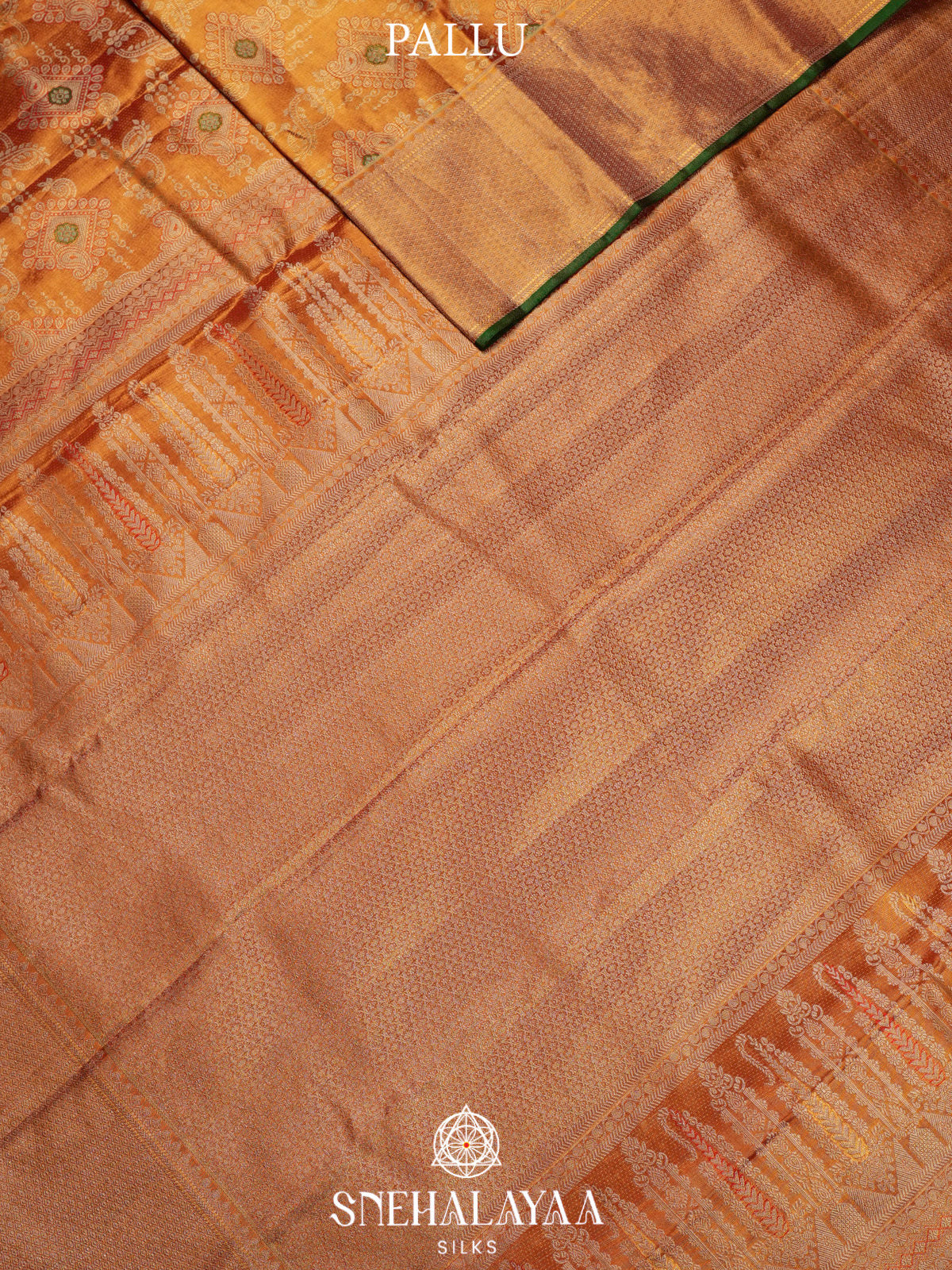 Golden Tissue Kanjivaram Silk Saree